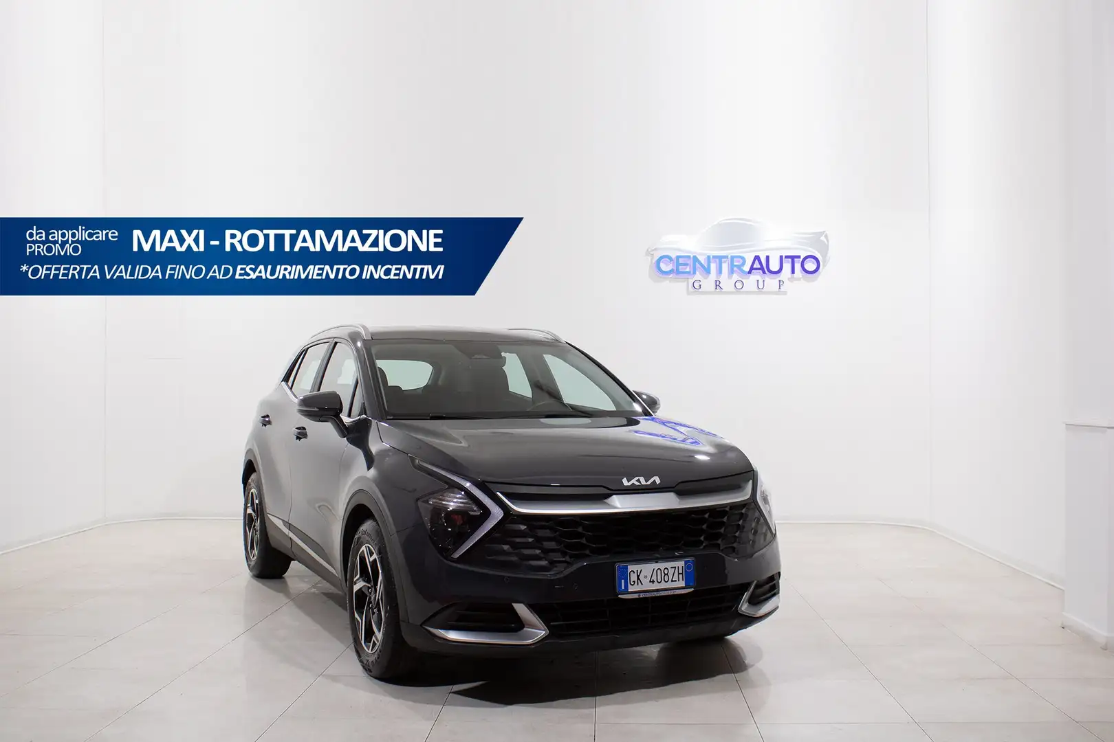 Kia Sportage 1.6 CRDi 136cv MHEV BUSINESS *FULL LED, NAVI* Grau - 1