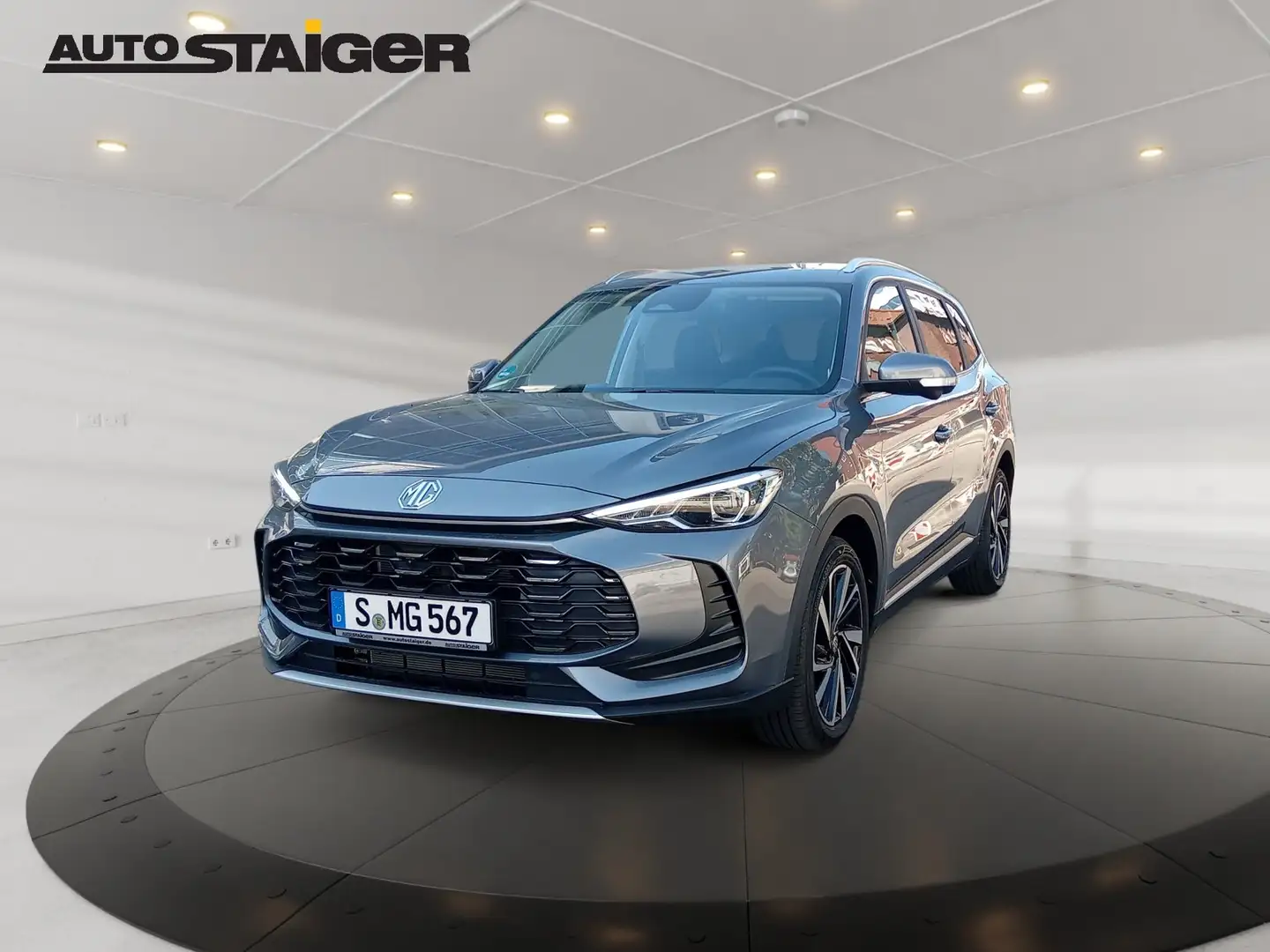 MG ZS Hybrid+ Luxury Vorführwagen*Vollausstattung* Grau - 2