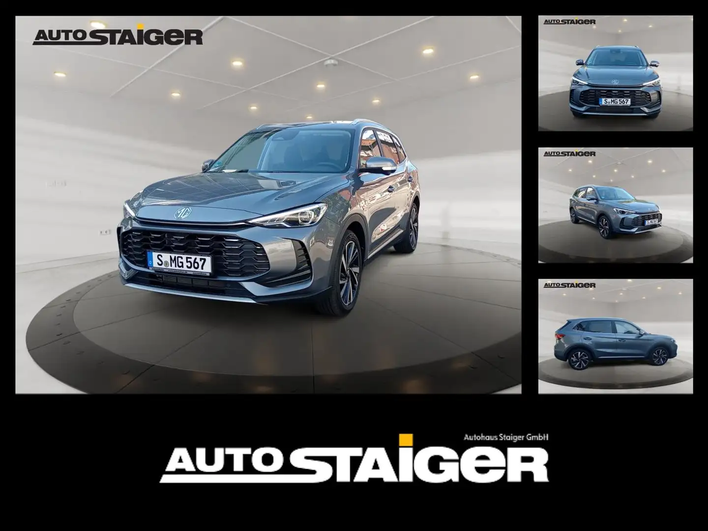 MG ZS Hybrid+ Luxury Vorführwagen*Vollausstattung* Grau - 1