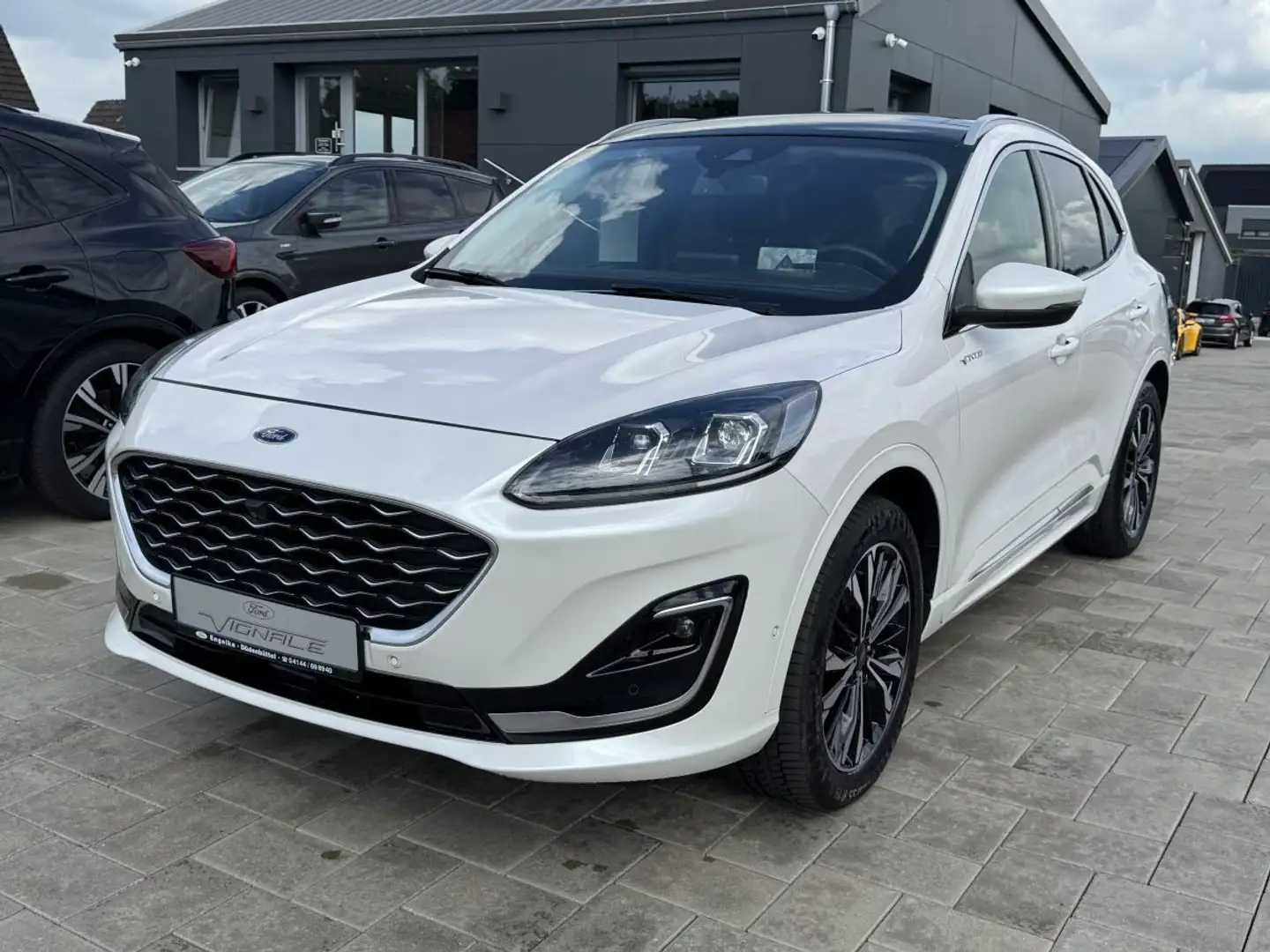 Ford Kuga Vignale 2.0 EcoBlue 4x4 *** TOP Zustand *** Weiß - 2