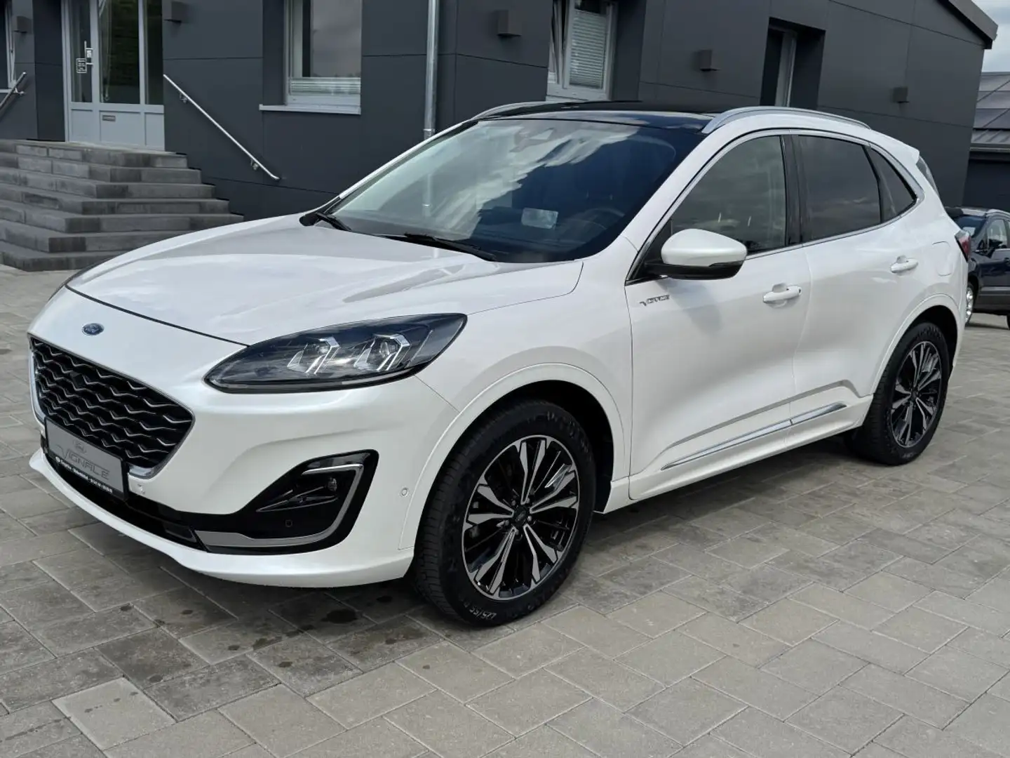 Ford Kuga Vignale 2.0 EcoBlue 4x4 *** TOP Zustand *** Weiß - 1