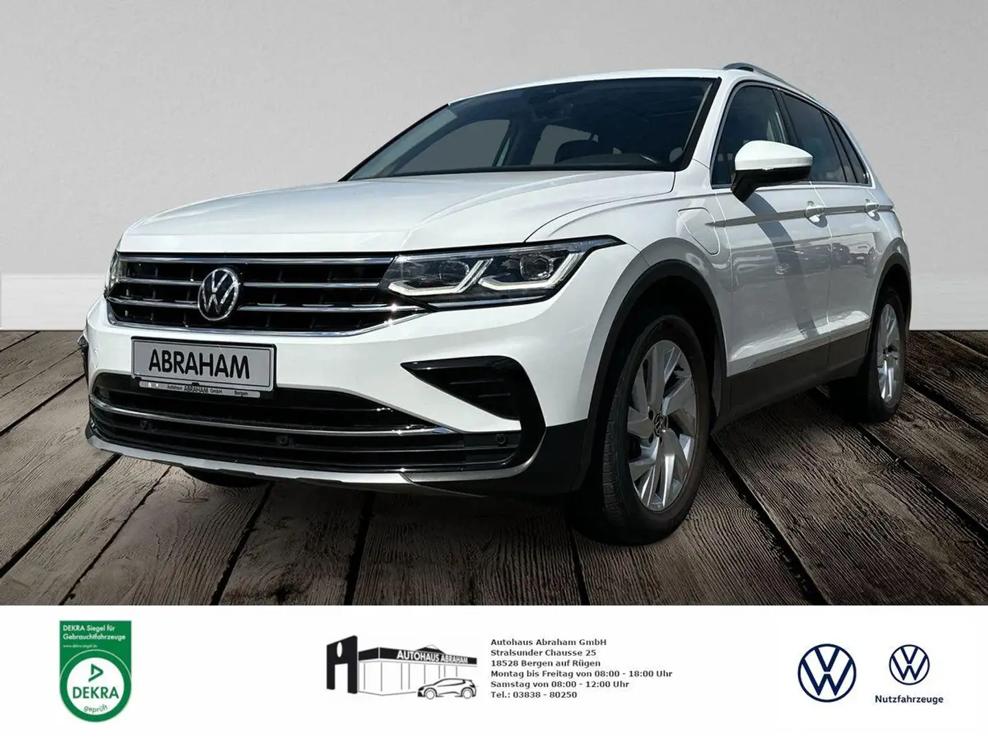 Volkswagen Tiguan 1.4 TSI eHybrid Elegance Weiß - 1