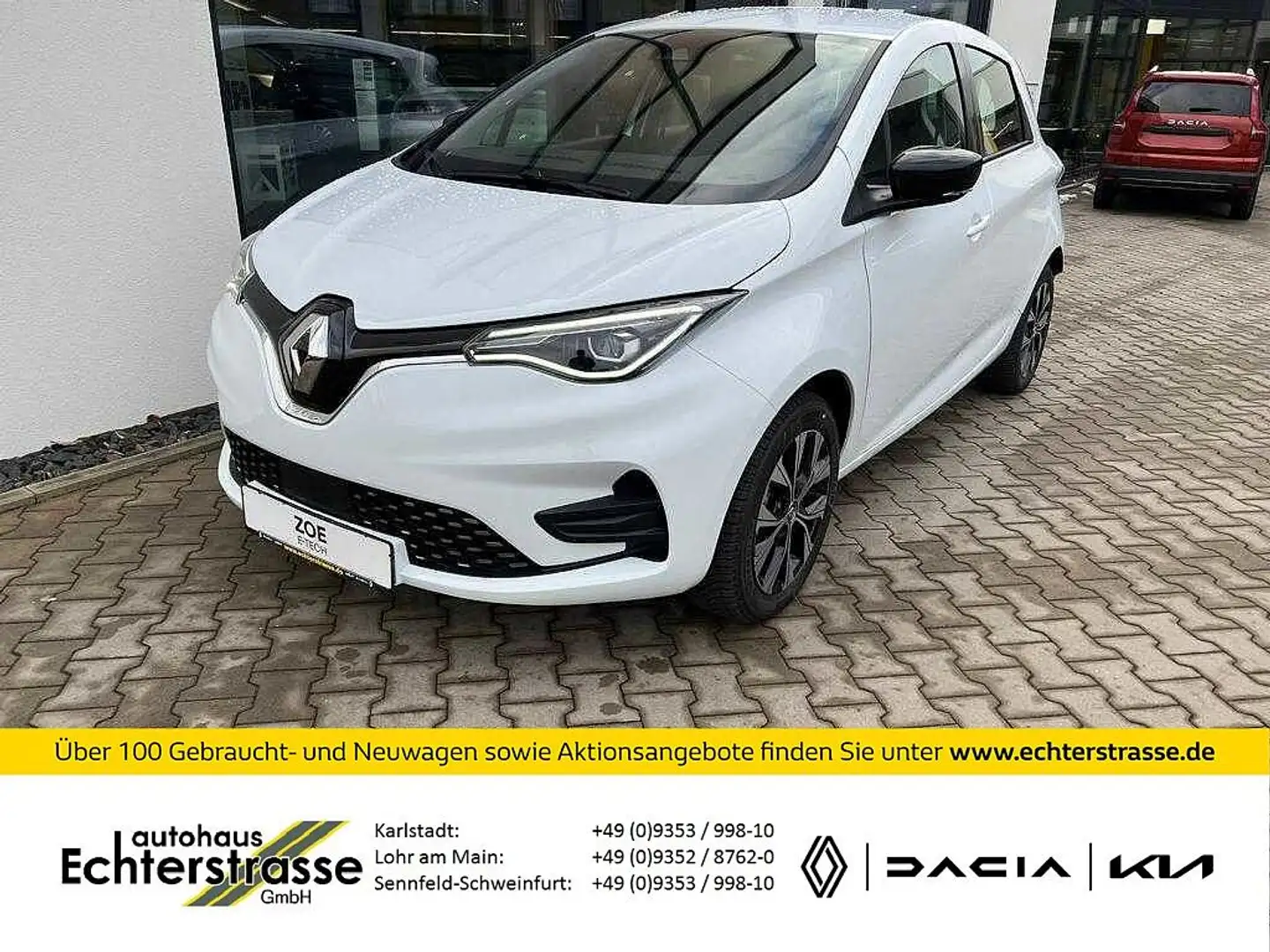 Renault ZOE EV50 135hp Evolution +KAMERA+CCS Білий - 1