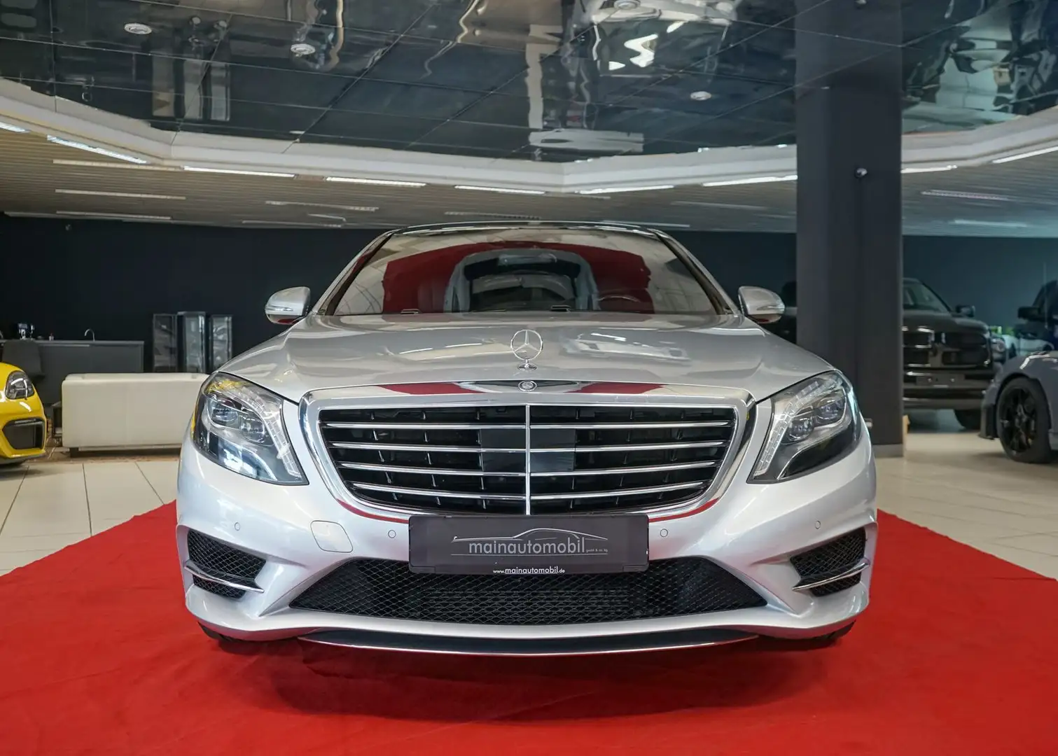 Mercedes-Benz S 500 L AMG DisTron Pano Burmester Keyles 59TKM Silber - 1