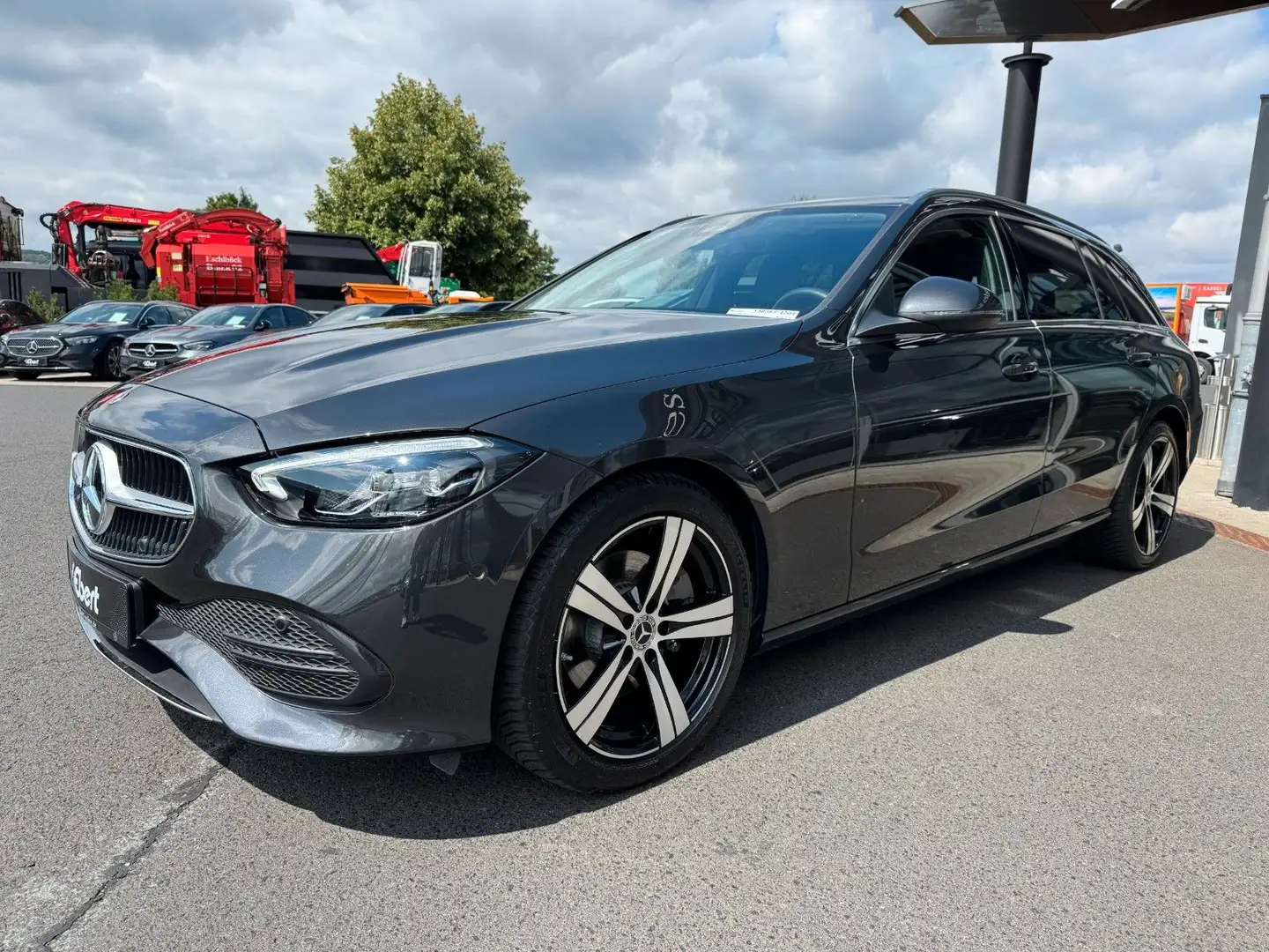 Mercedes-Benz C 200 d T Avantgarde AHK+RFK+Memory+TotW Gris - 2