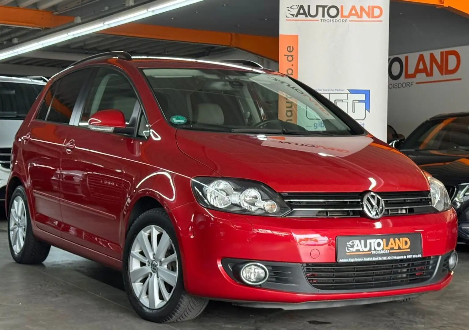 Volkswagen Golf Plus VI Team*NUR 69TKM*NAVI*TEMPO*PDC*TOP Rot - 1