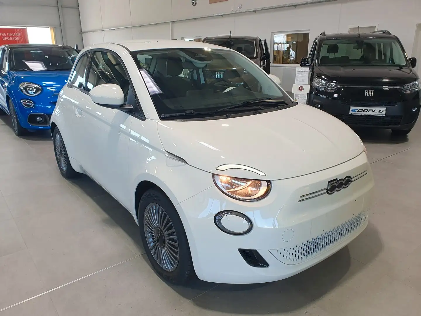 Fiat 500e Tageszulassung Weiß - 1