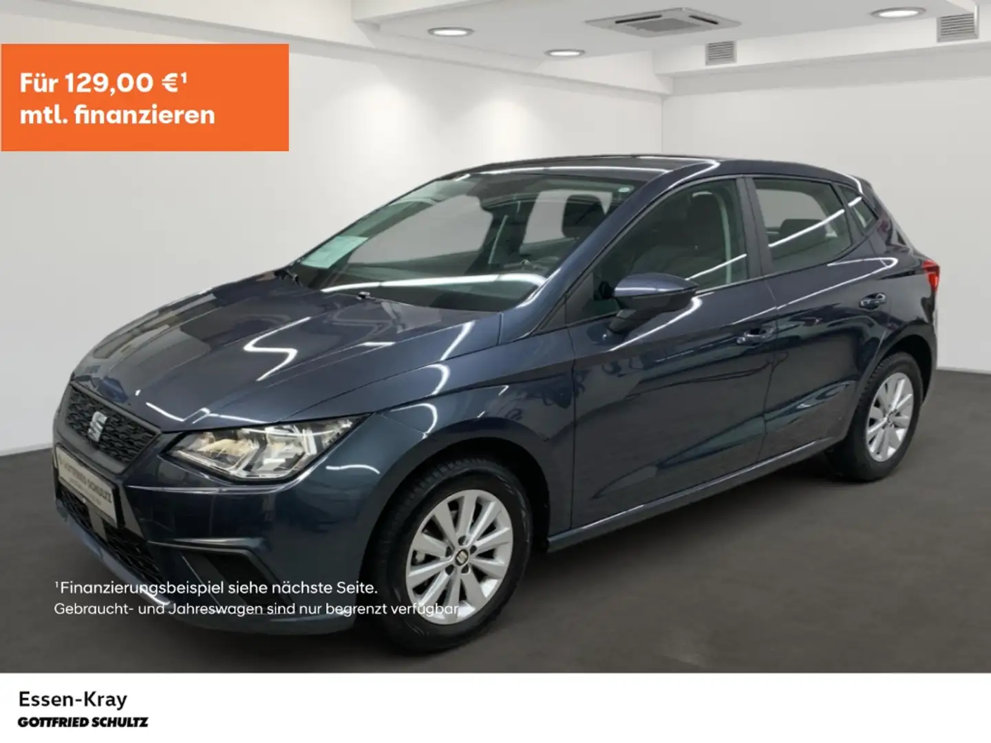 SEAT Ibiza Style 1.0 TSI Navi DAB Einparkhilfe GJR Grijs - 1