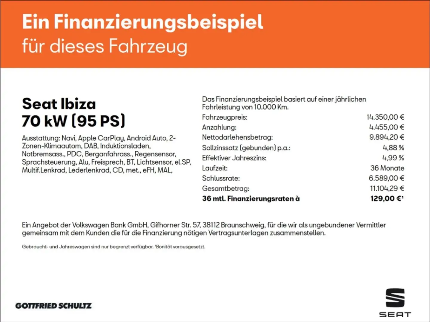 SEAT Ibiza Style 1.0 TSI Navi DAB Einparkhilfe GJR Grijs - 2