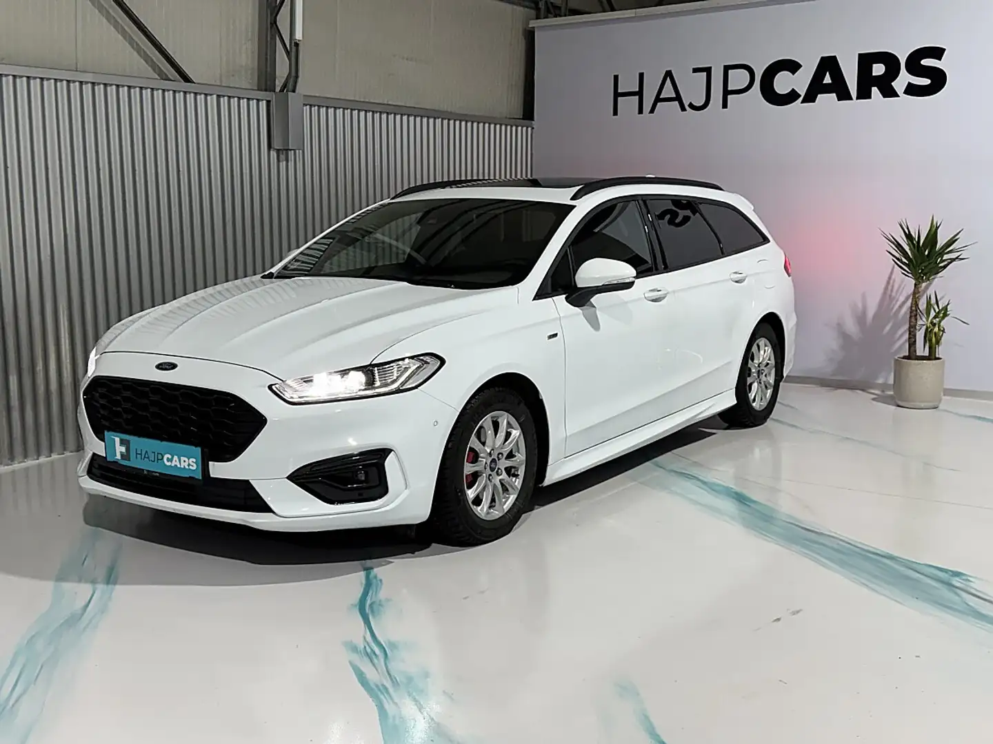 Ford Mondeo Traveller ST-Line 2,0 Hybrid Aut. / 8 fach Bere... Blanc - 2