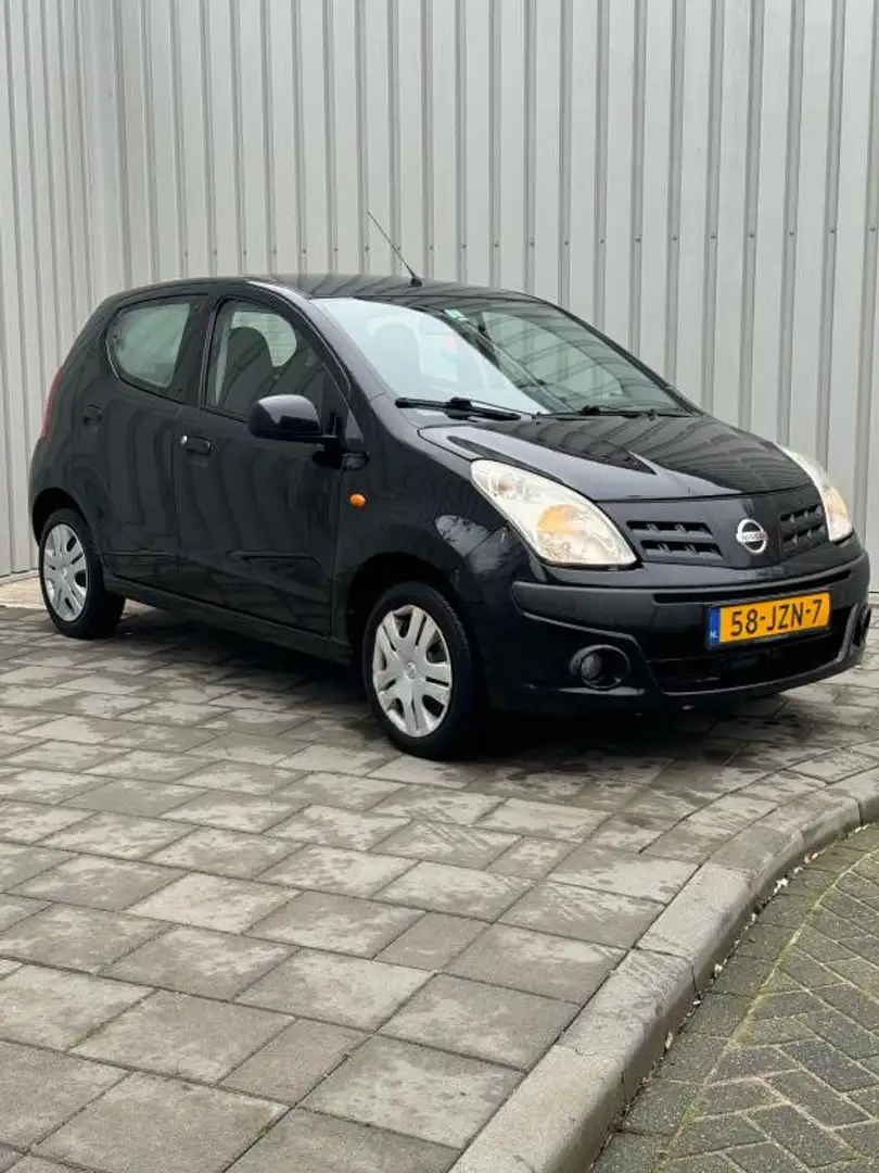Nissan Pixo 1.0 Acenta / 3e eigenaar / NAP / 94500 KM / Airco Fekete - 2