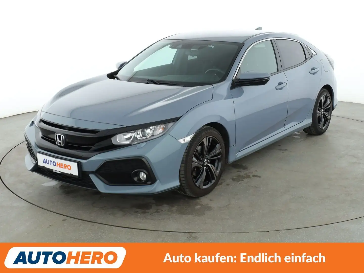 Honda Civic 1.0 VTEC Elegance Aut.*NAVI*ACC*CAM*PDC*SHZ* Grau - 1