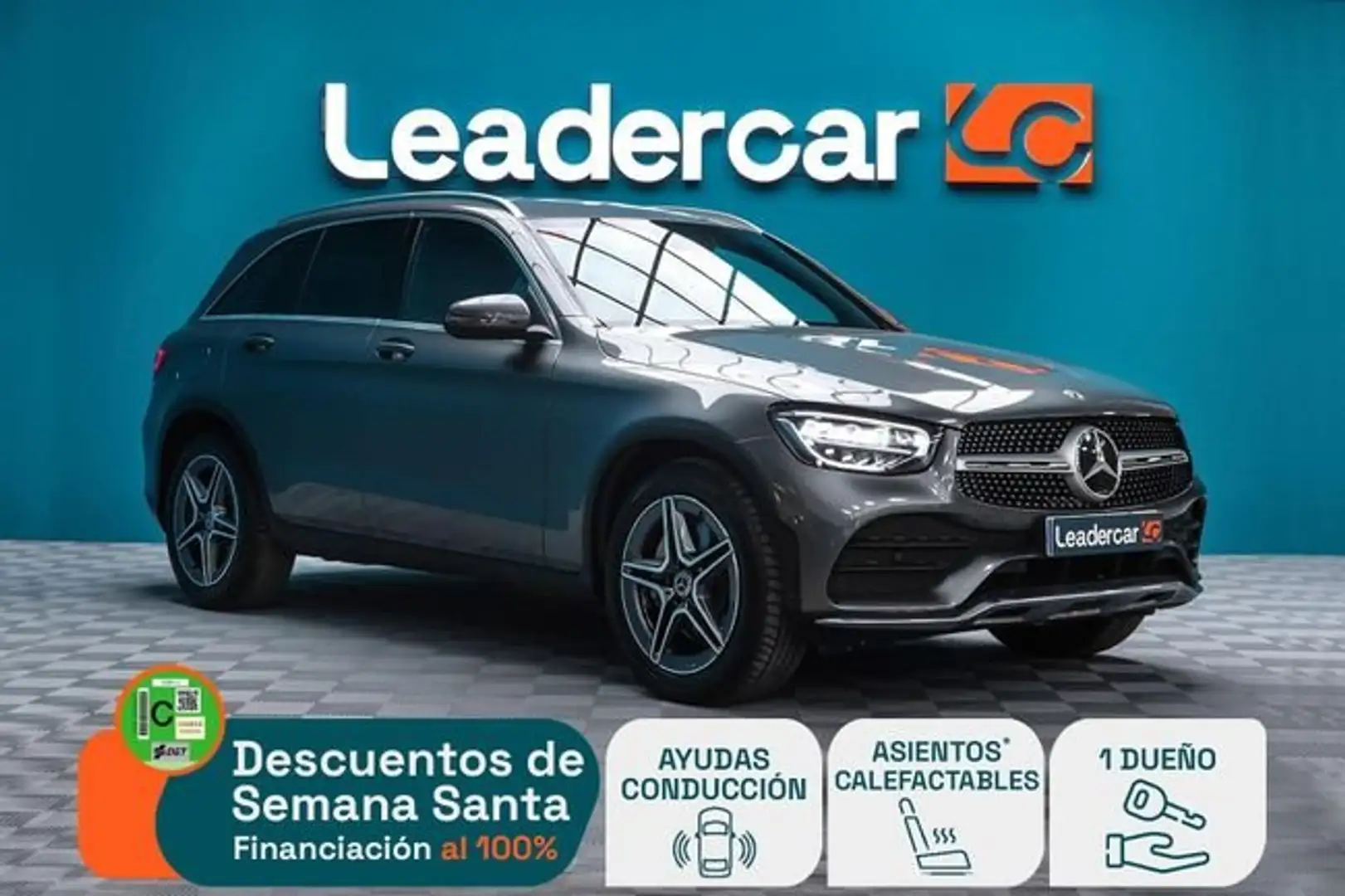 Mercedes-Benz GLC 220 d 4MATIC 194CV Gris - 1