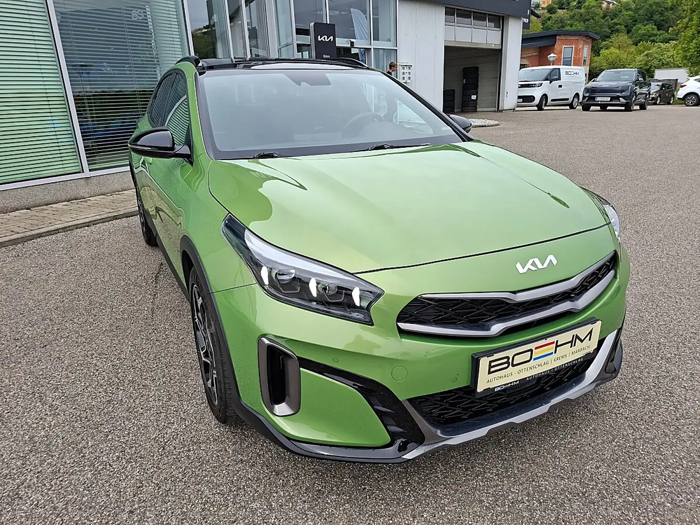 Kia XCeed Xceed 1,6 CRDI 48V GT-Line DCT *Anhängerkupplung* Grün - 2