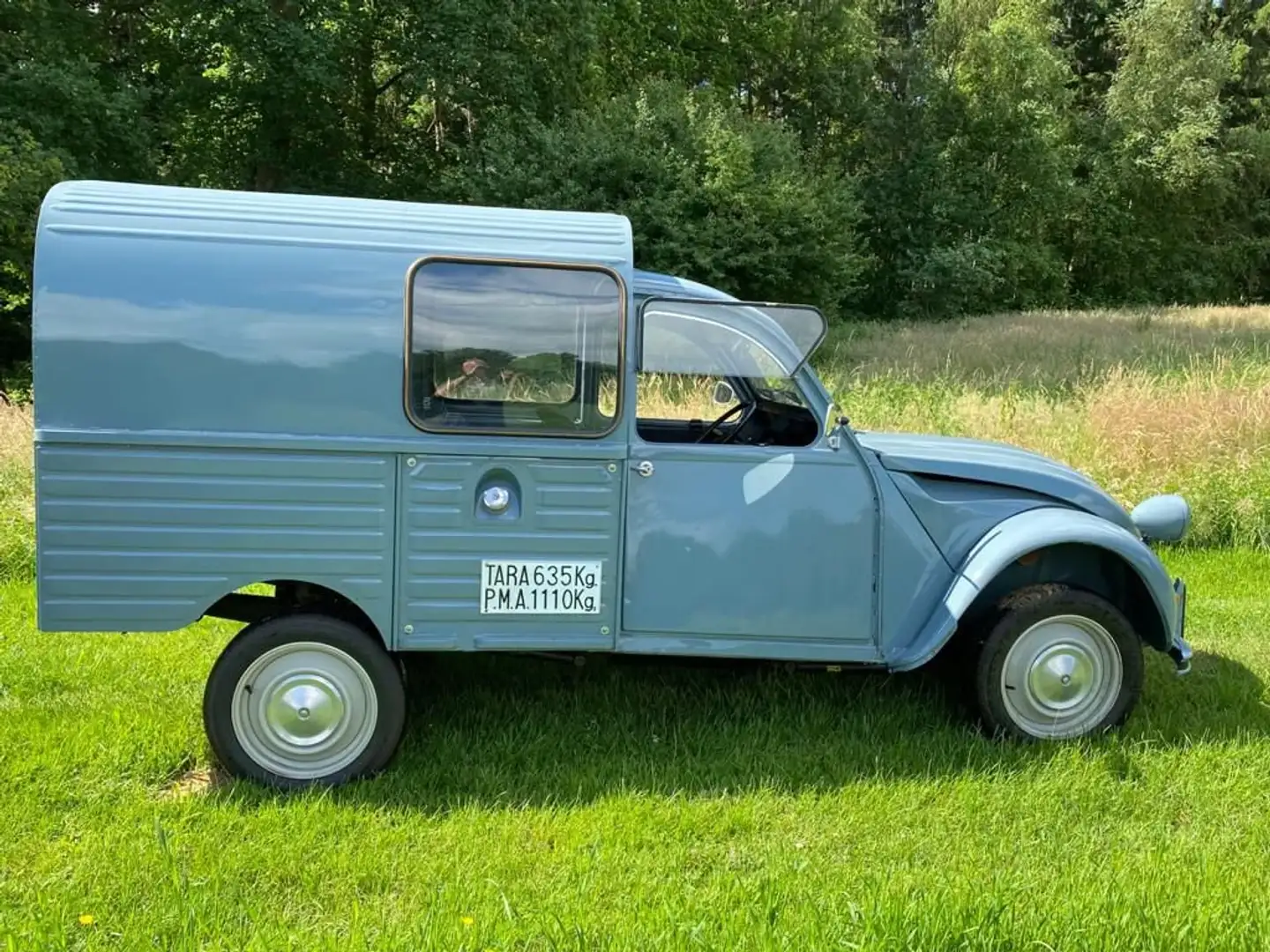Citroen 2CV Kastenente Grau - 2