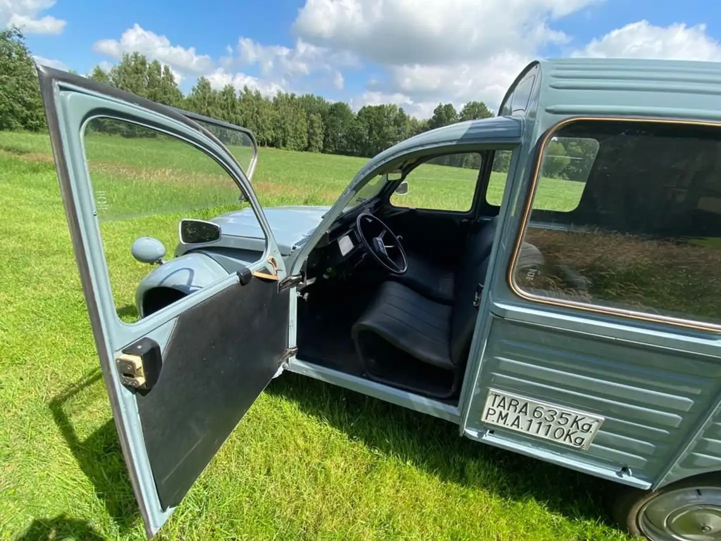 Citroen 2CV Kastenente Grau - 1