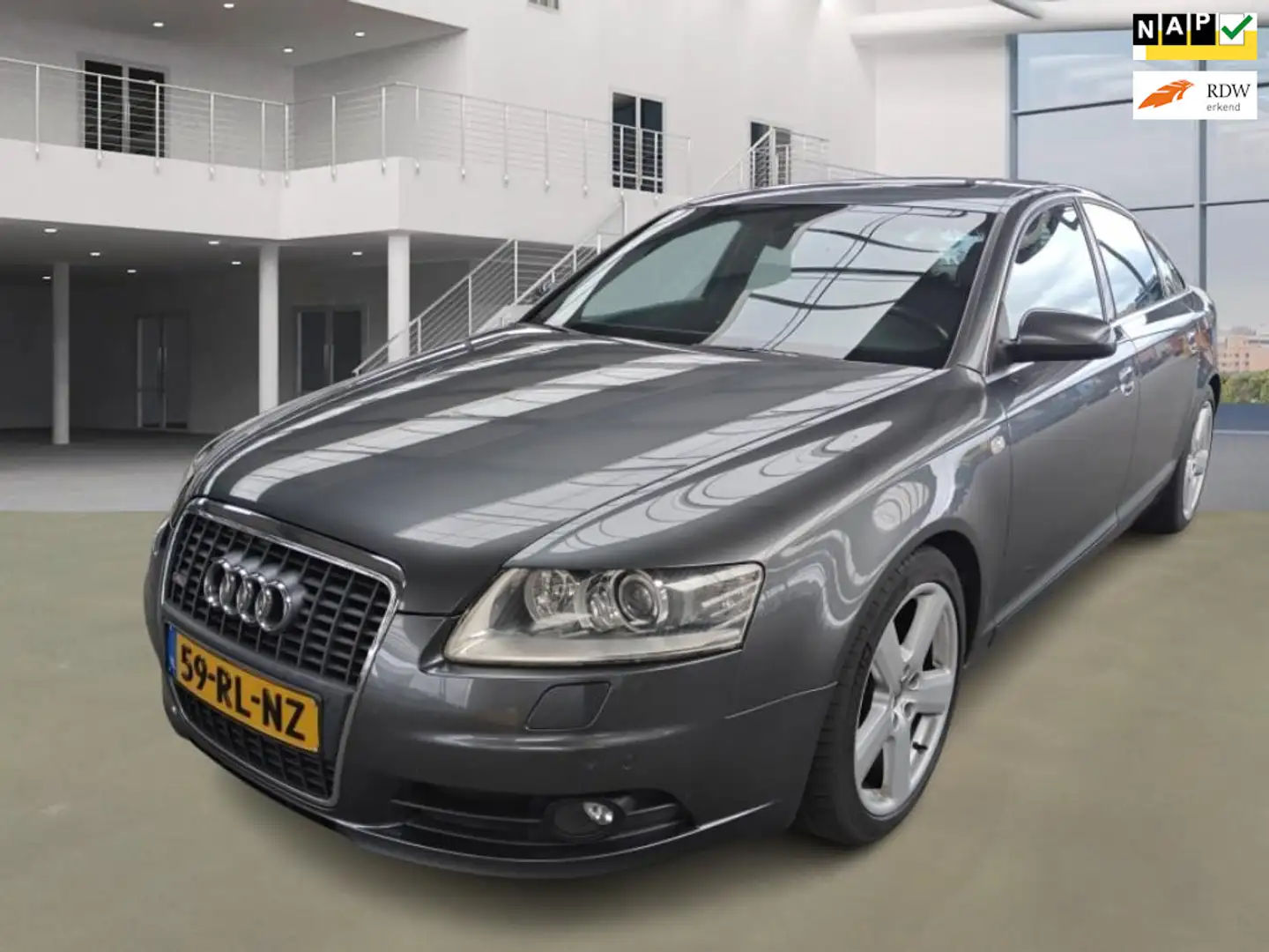 Audi A6 Limousine 4.2 FSI quattro Pro Line|youngtimer|stan Gris - 1