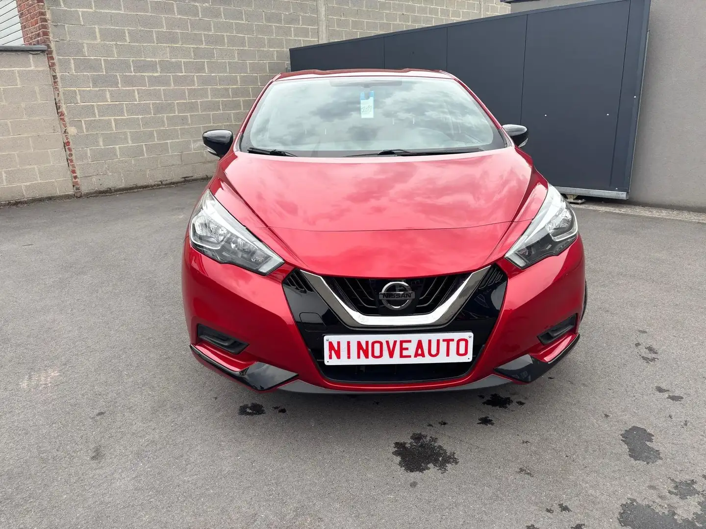 Nissan Micra 1.0i Visia*BLUTEH Apple Carplay CRUISE ALU VELGEN Rood - 1