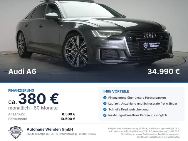 2020 Audi A6 in Grey for sale