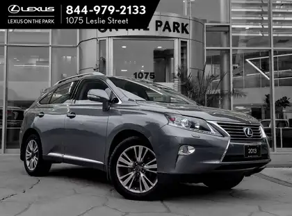  2013 Lexus RX SUV / Crossover All-Wheel Drive Automatic