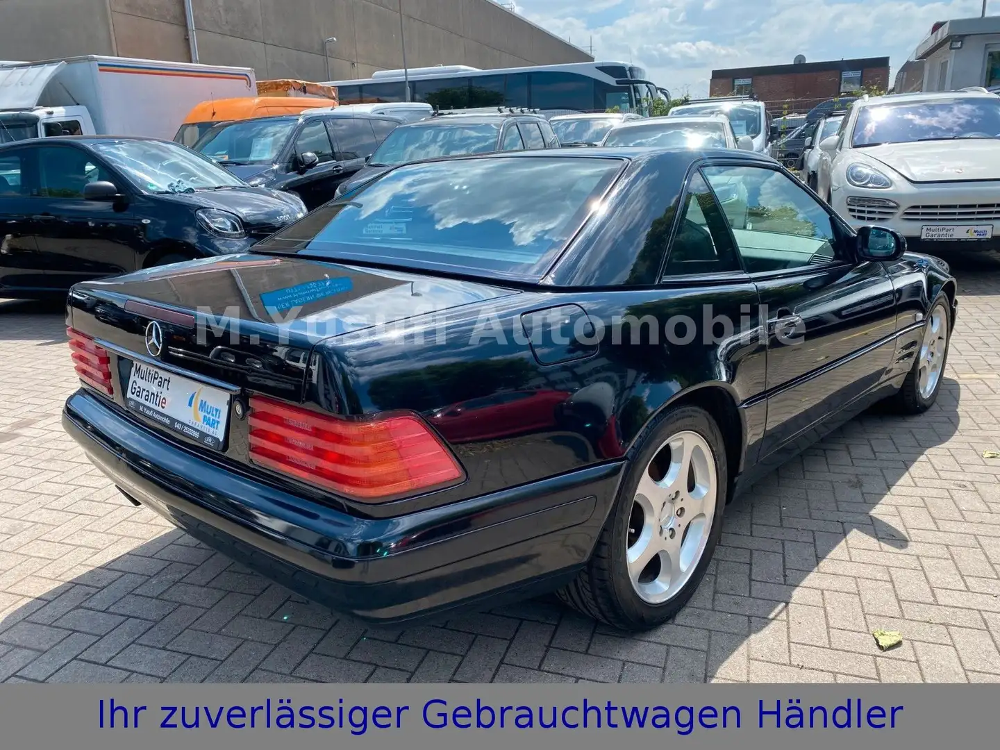 Mercedes-Benz SL 320 V6 2.HAND|KLIMA|LEDER|SITZH.|S-HEFT Schwarz - 2