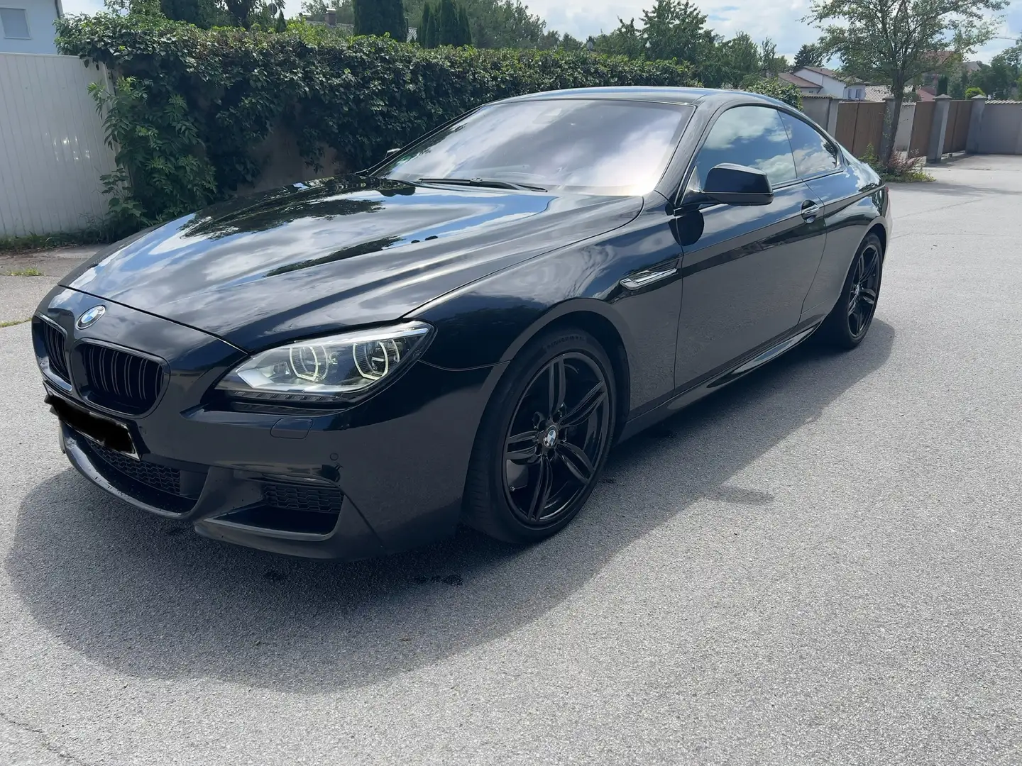 BMW 650 6er 650i xDrive Coupe Noir - 1