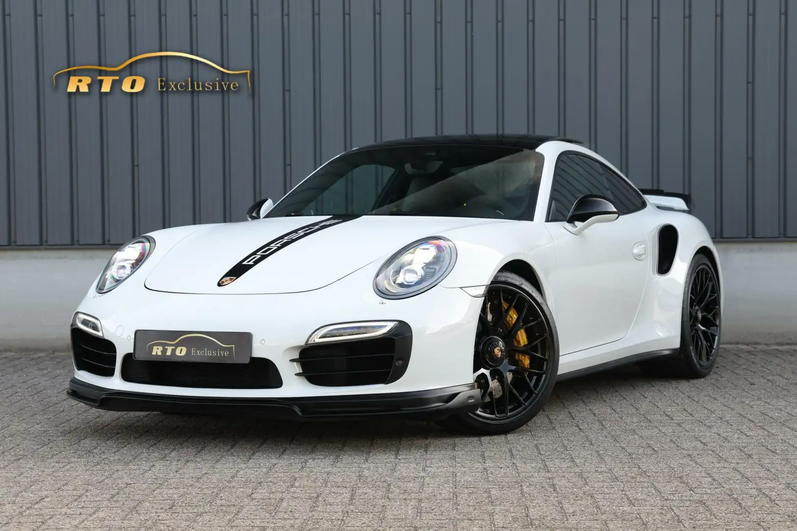 Porsche 991 3.8 Turbo SPCCB|PDLS+|18-weg|Carbon|achterasbes Blanc - 1