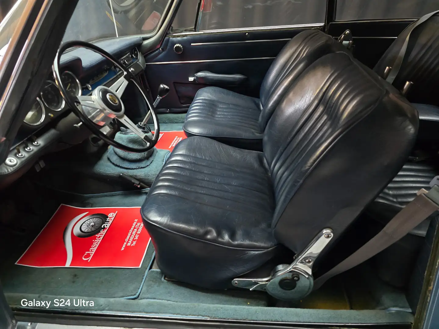 Alfa Romeo Sprint 2600 Coupè certif. Asi CRS Modrá - 2