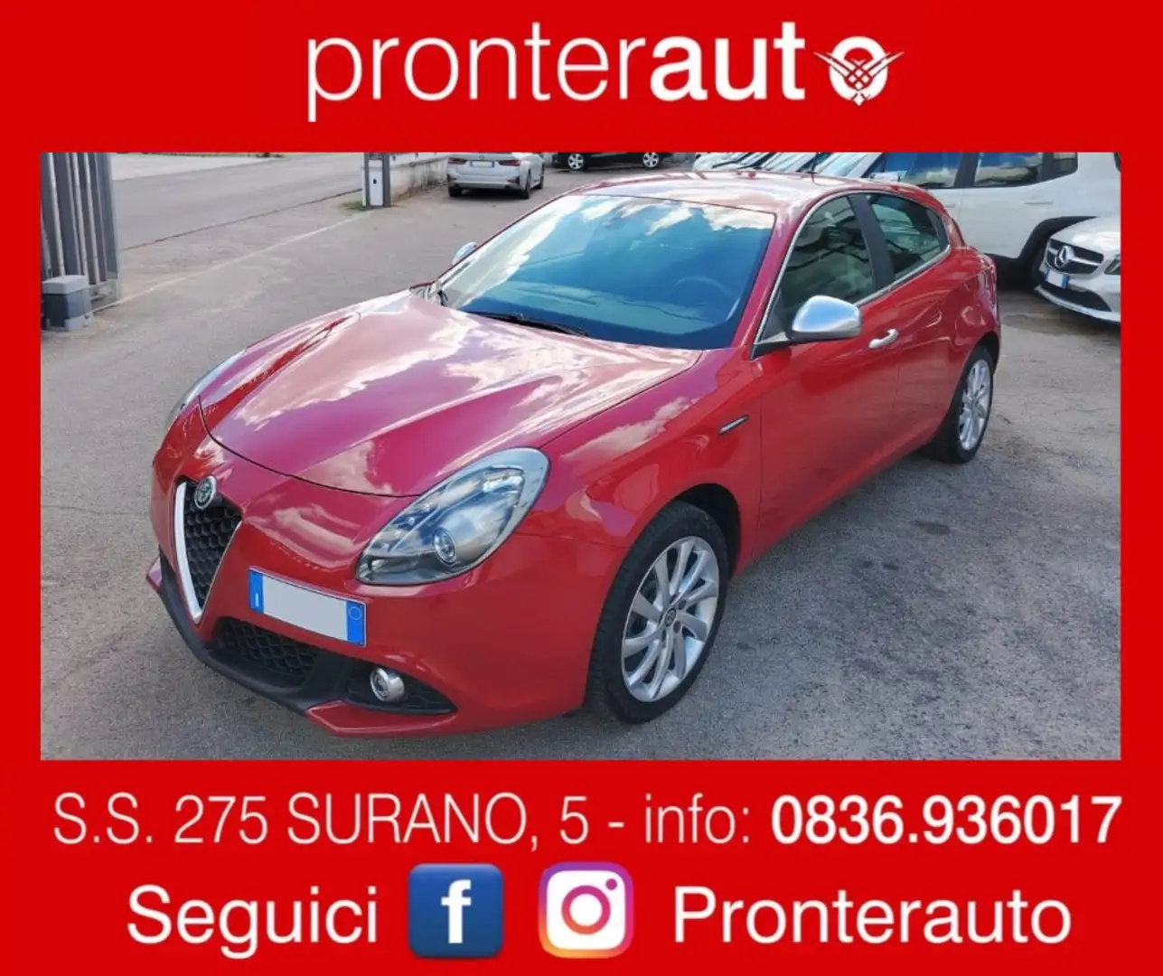 Alfa Romeo Giulietta Giulietta 1.4 Turbo Super 120cv Rouge - 1