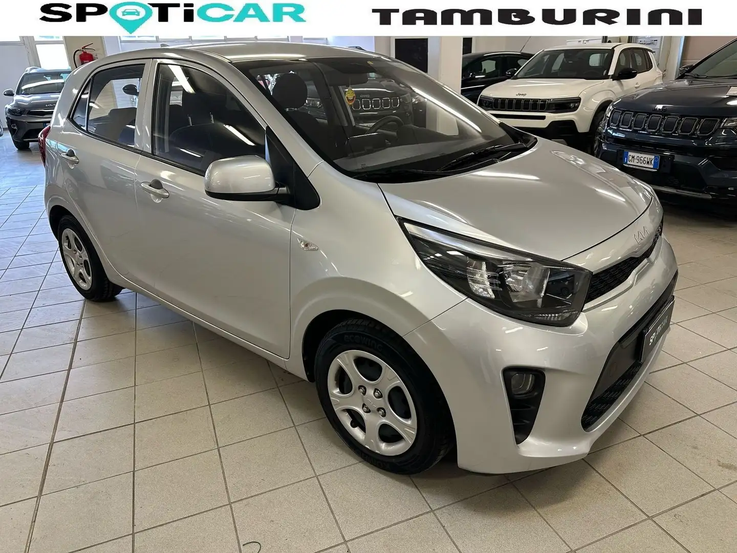 Kia Picanto 1.0 12V EcoGPL 5 porte Urban TECHNO E COMFORT PACK Argento - 1