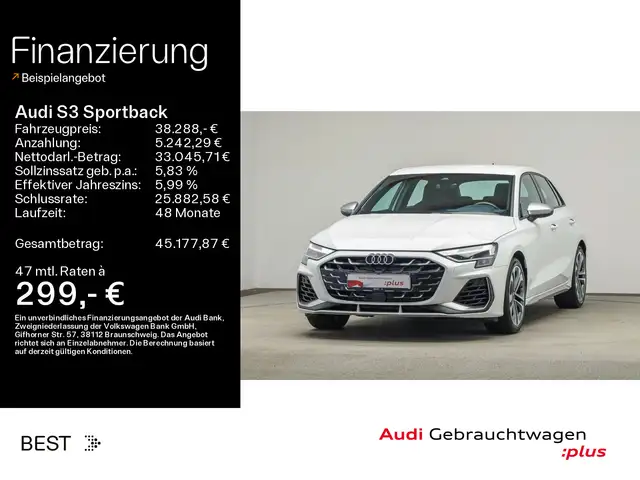 Audi S3 Assist, Sound, Navi, Kamera