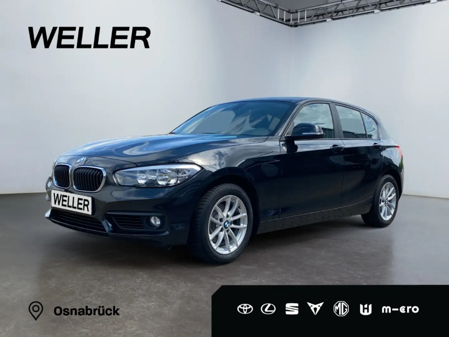 BMW 120 i Advantage *HiFi*PDC v+h*Keyless Go*Tempomat* Schwarz - 1