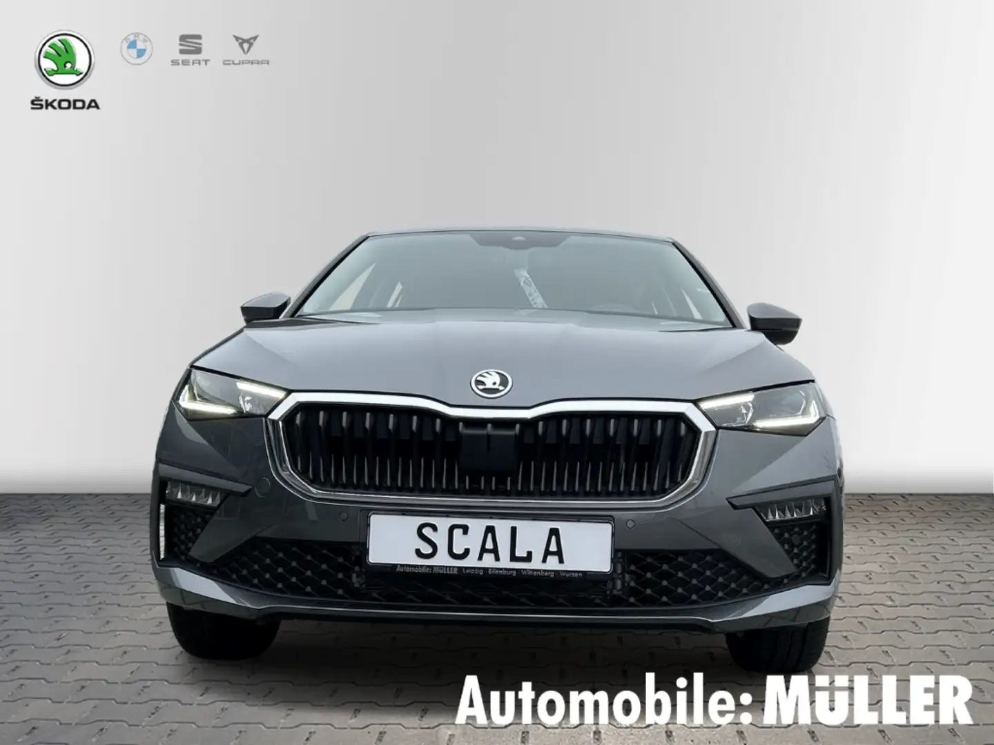 Skoda Scala EU6e Ambition 1.0 EU6d-T Selection 1,0 TSI 85 kW7- Grau - 2