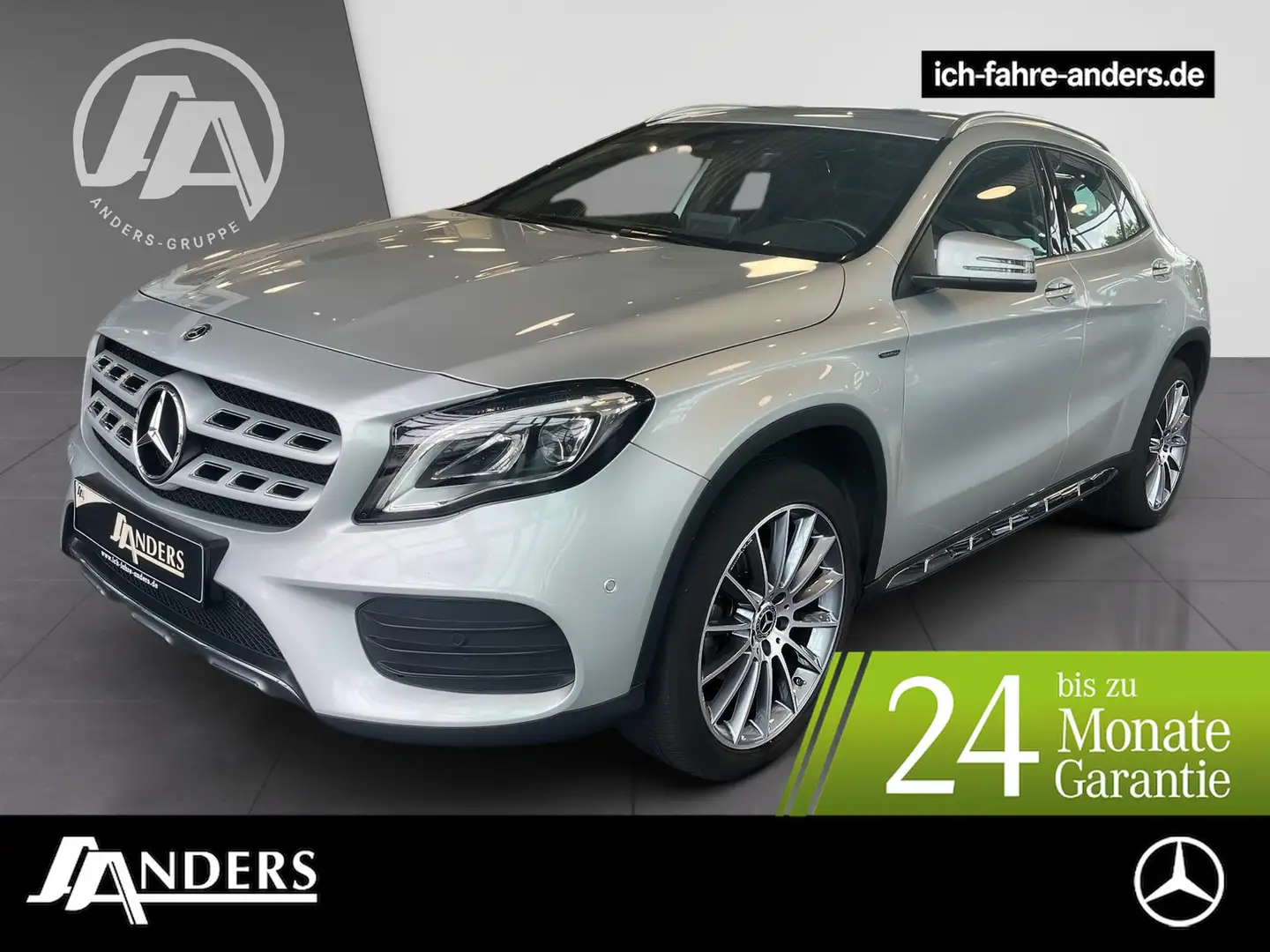 Mercedes-Benz GLA 200 AMG+Navi+SHZ+LED+Kam+PDC+EASY-P+Keyless Argento - 1
