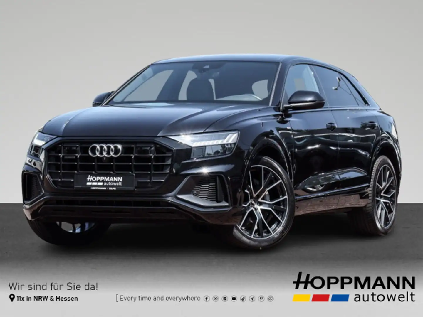 Audi Q8 50 TDI quattro AHK Allradlenkung B&O Optikpak Schwarz - 1