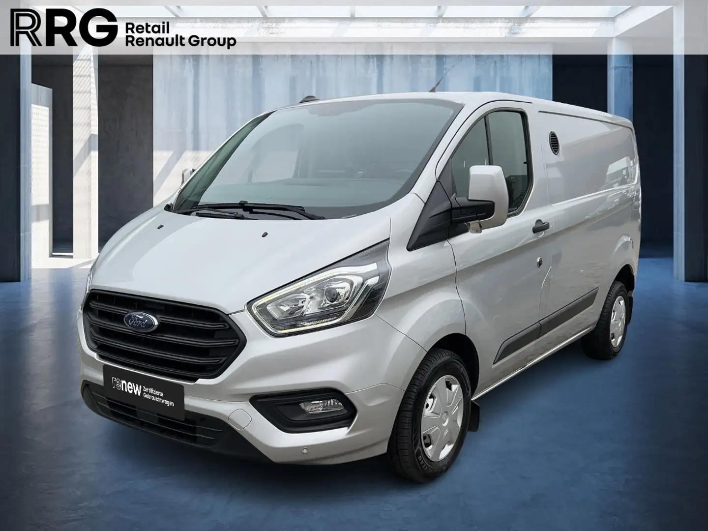 Ford Transit Custom Kasten 300 L1 Trend PDC KLIMA Argent - 1