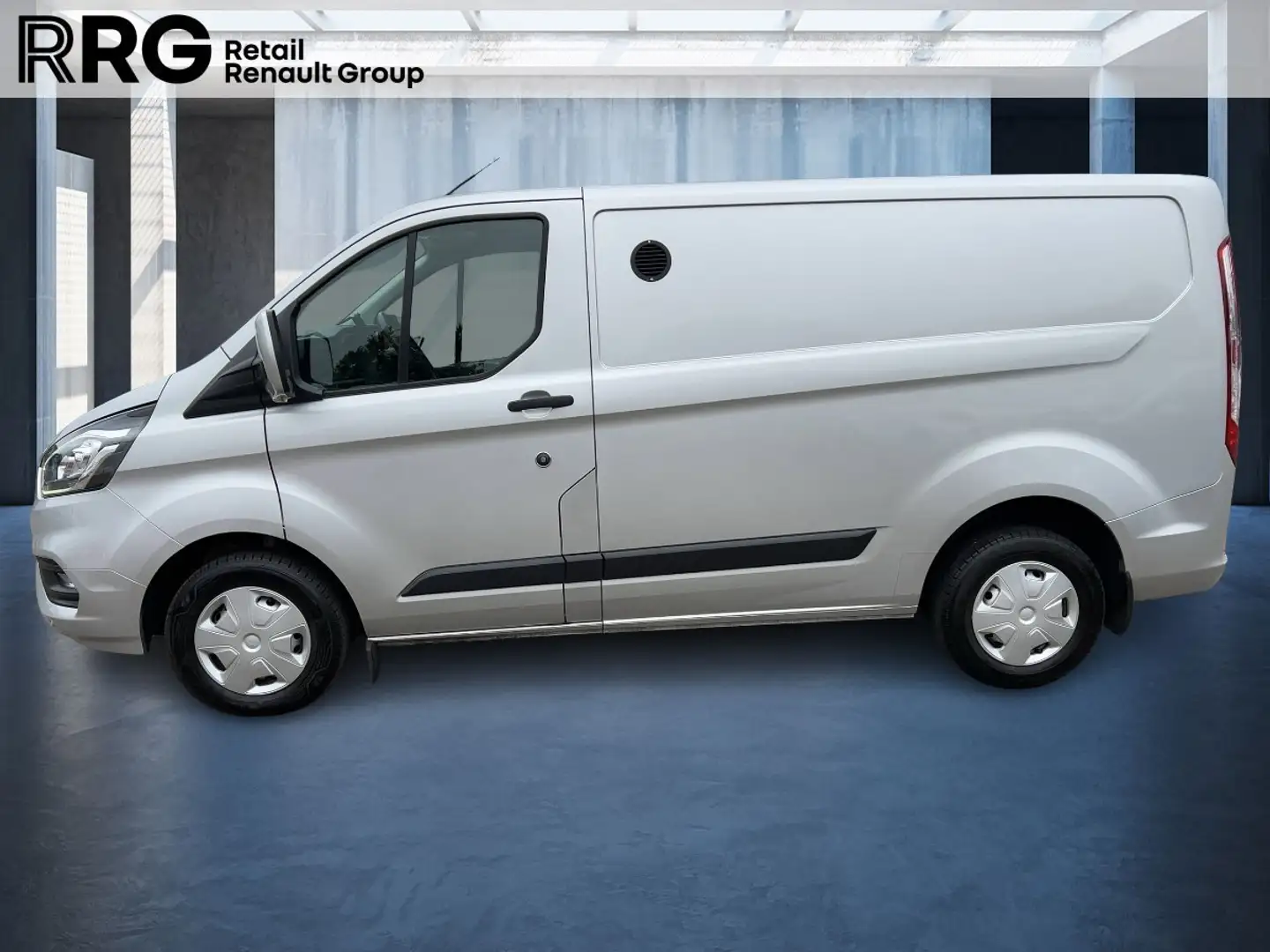 Ford Transit Custom Kasten 300 L1 Trend PDC KLIMA Argent - 2