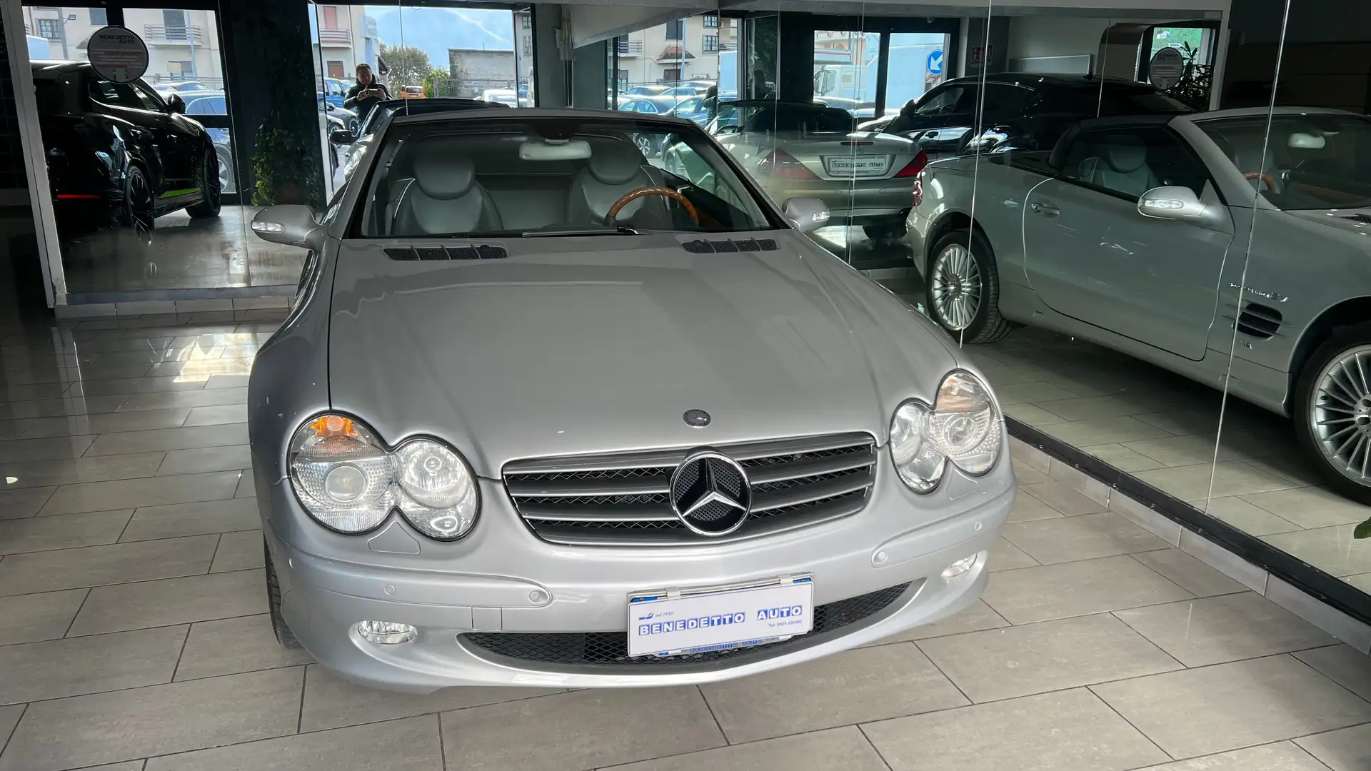 Mercedes-Benz SL 500 V8 Avantgarde Argent - 2