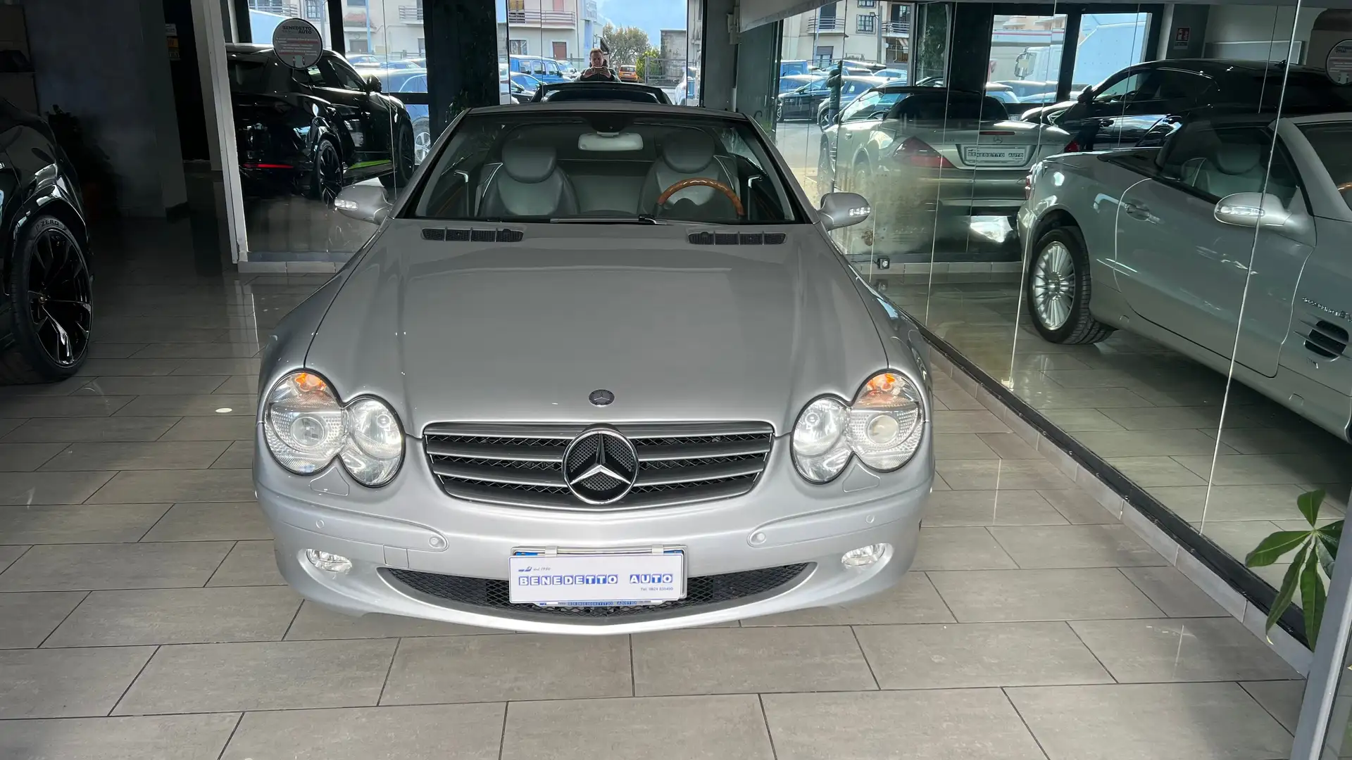 Mercedes-Benz SL 500 V8 Avantgarde Argent - 1