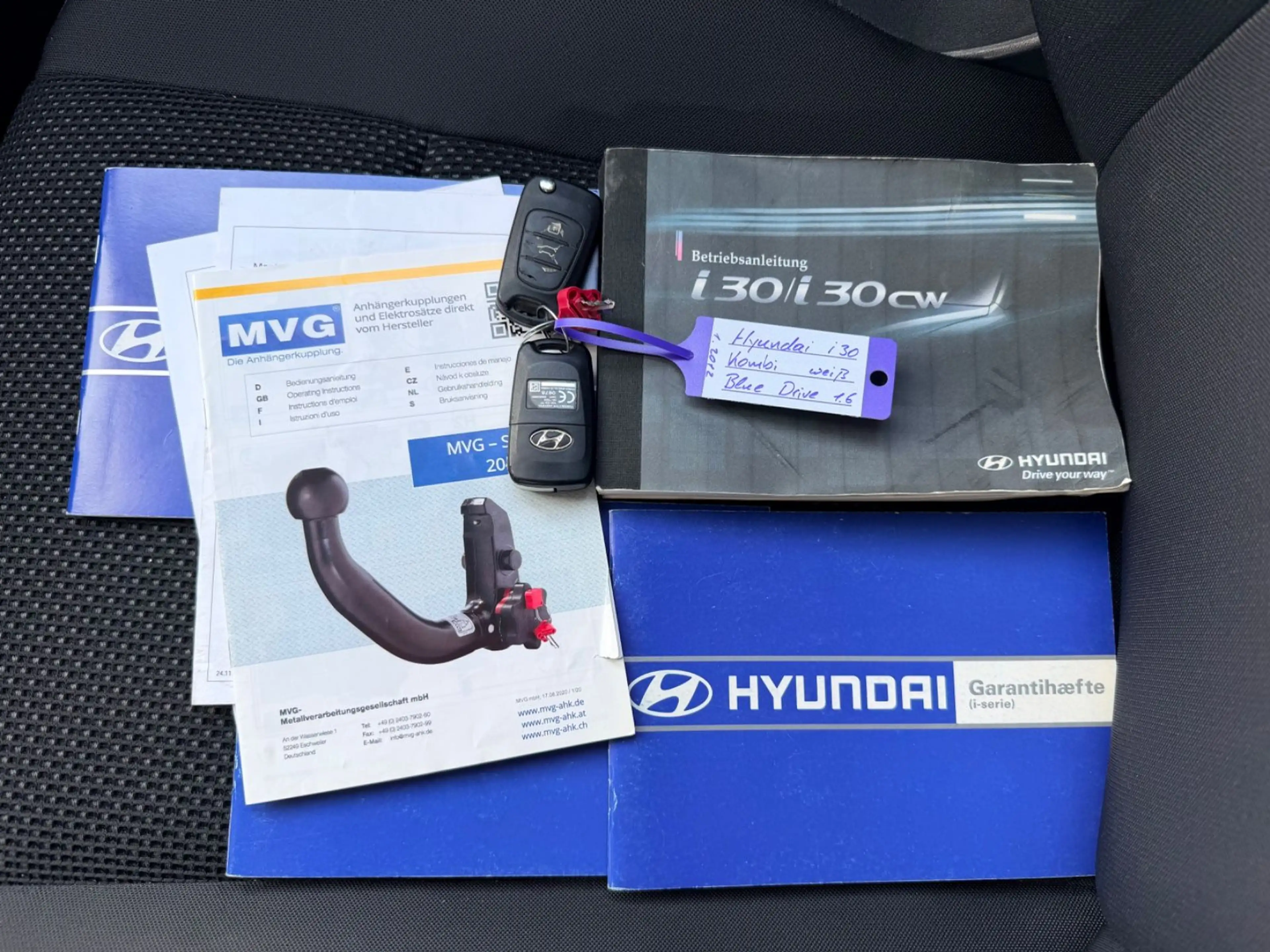 Hyundai i30 CW blue drive 1.6 Style "1 Hand"AHK"HU/AU" — photo 34