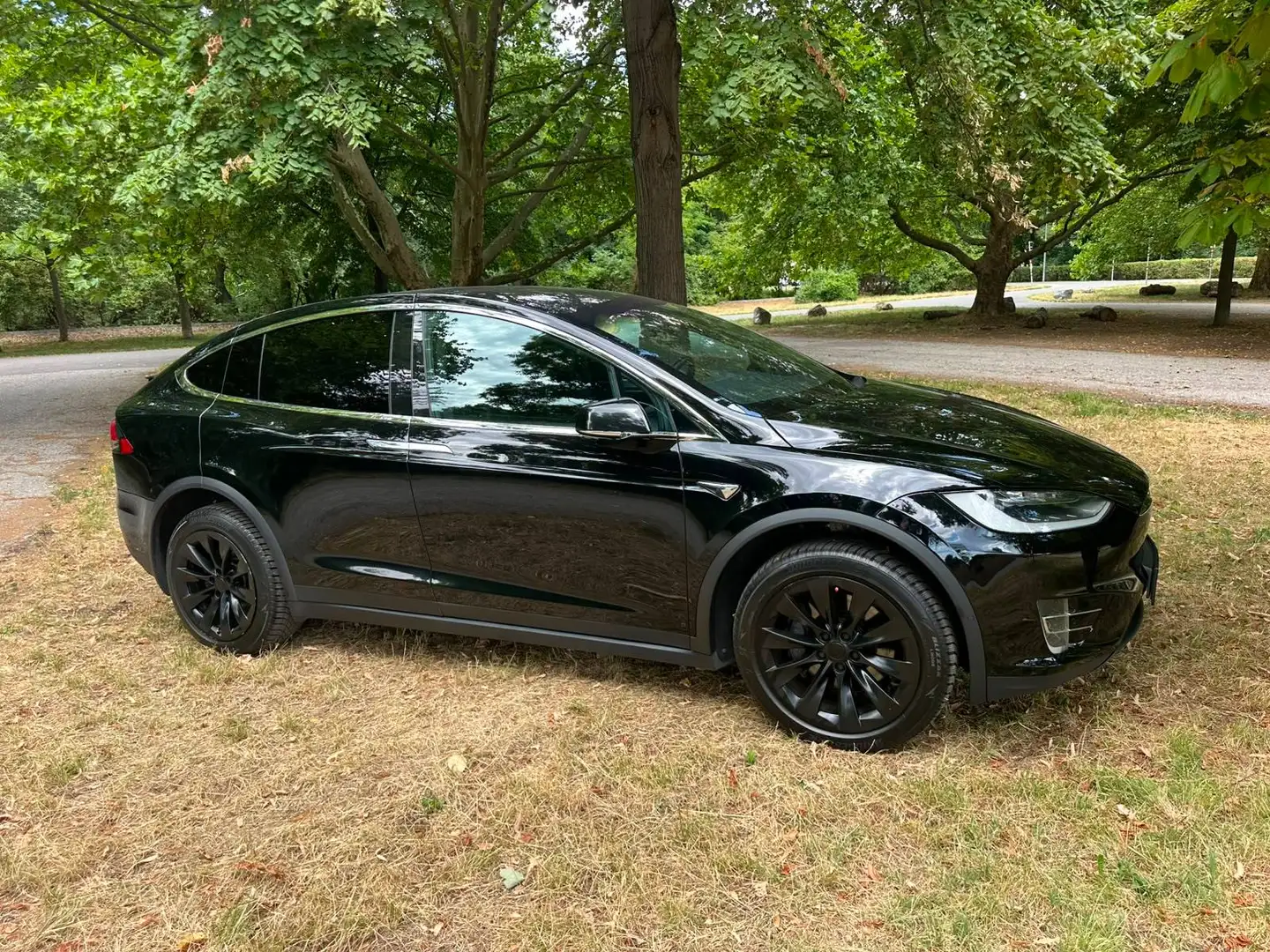 Tesla Model X Model X 90D 90kWh (mit Batterie) Schwarz - 1