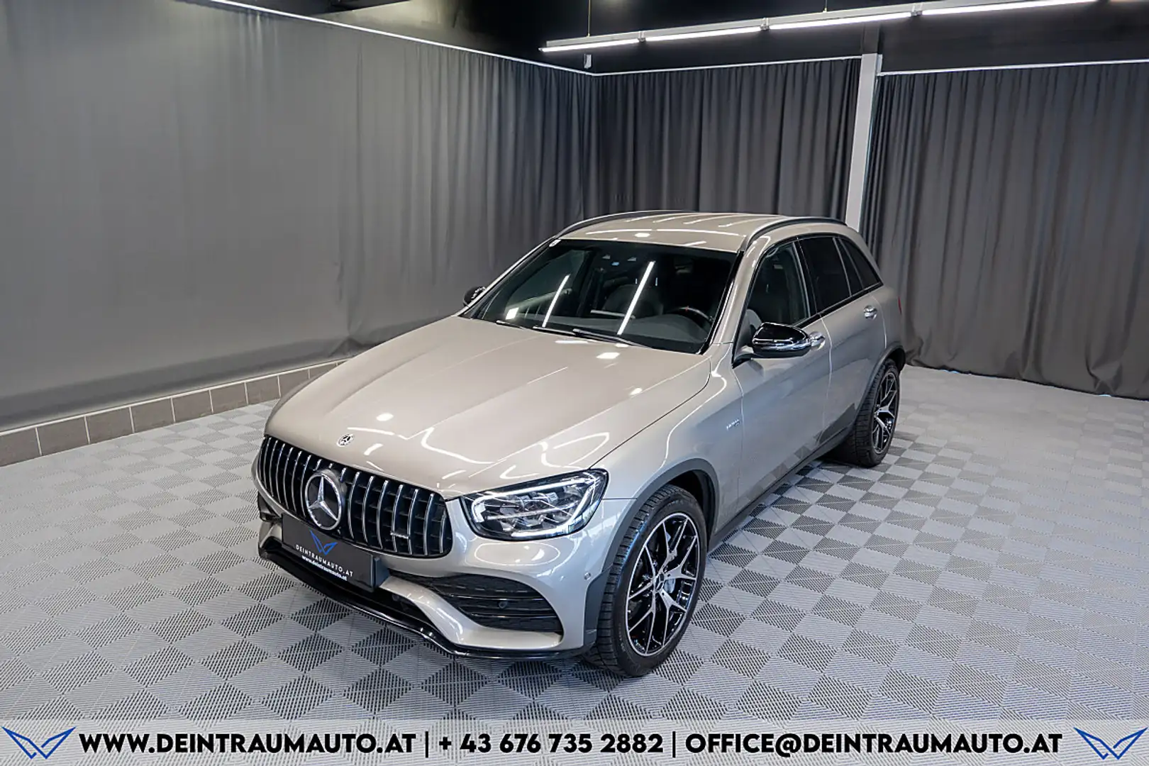 Mercedes-Benz GLC 43 AMG 4MATIC Aut.*BURMESTER*SHZ vo+hi*Facelift*GARANTIE Silber - 2
