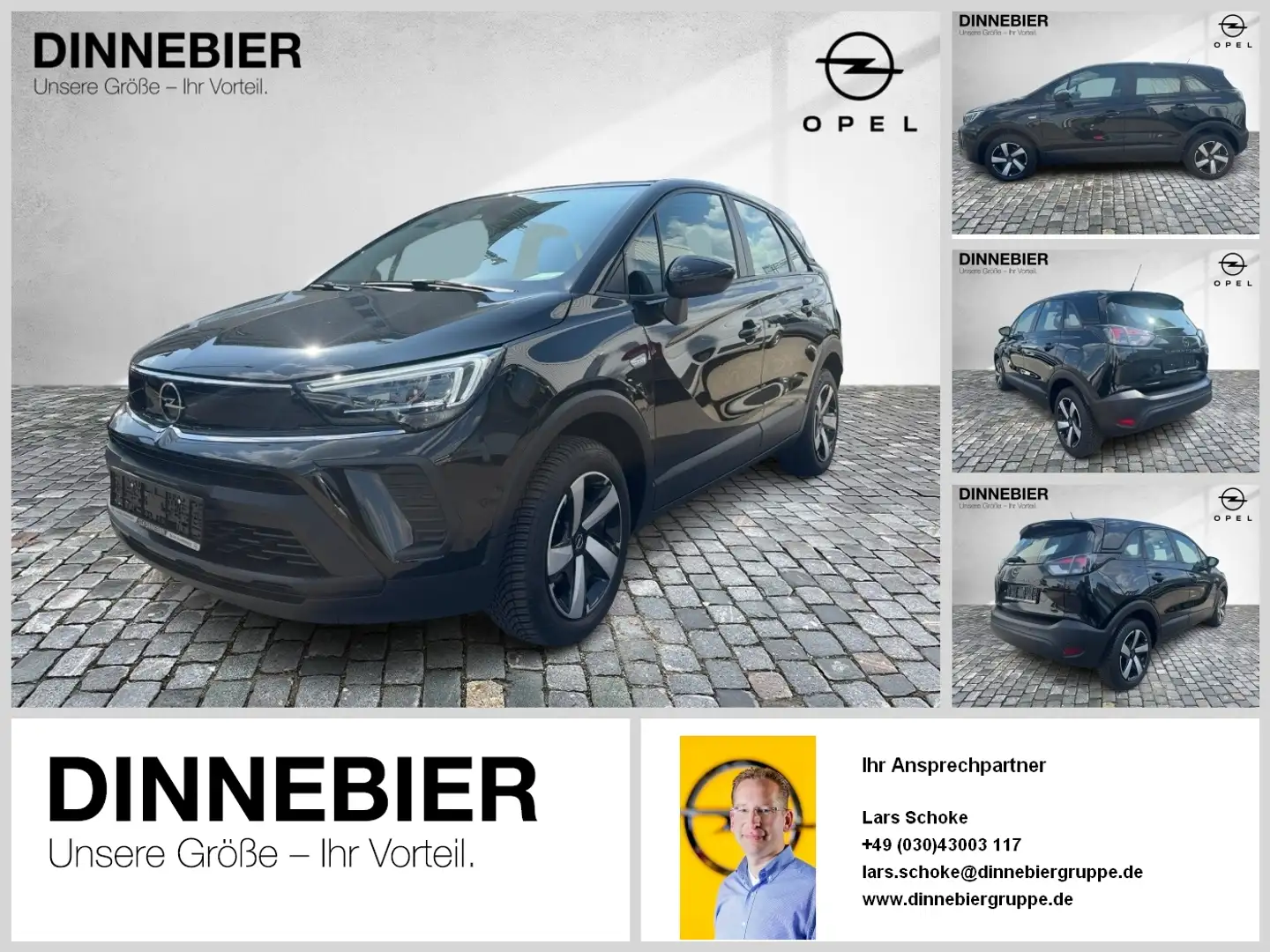 Opel Crossland Edition 1.2 *SHZ*LHZ*PDC*Allwetter* Noir - 1
