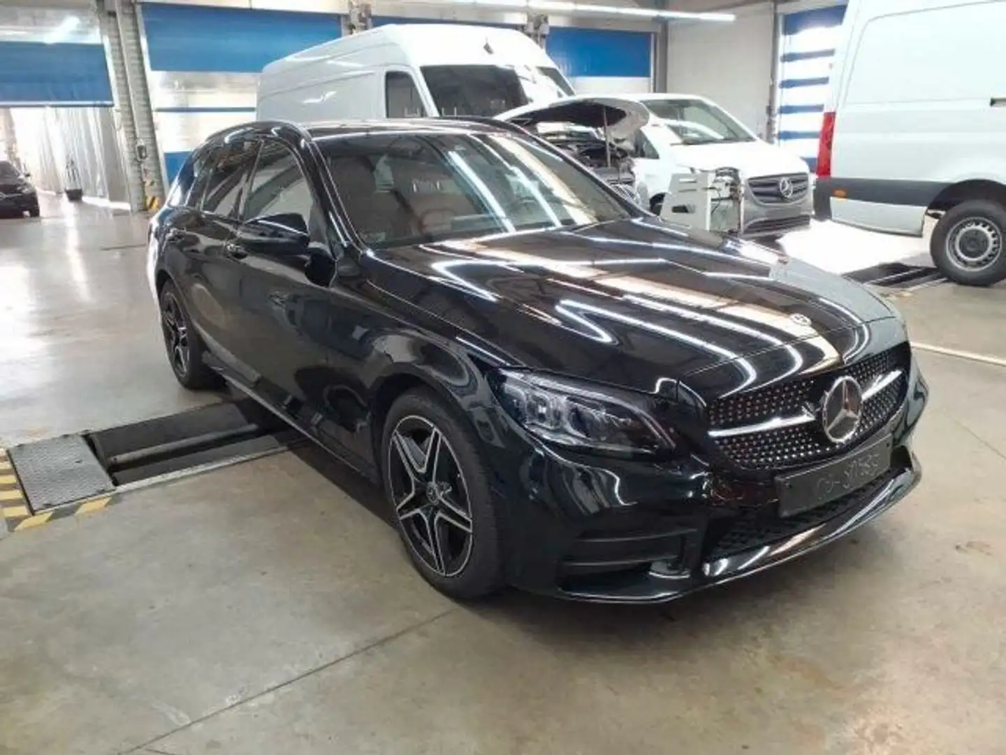 Mercedes-Benz C 220 C220d T 4M AMG Line DISTR*RÜCKKAM*MBEAM*IHC*TOP Schwarz - 2