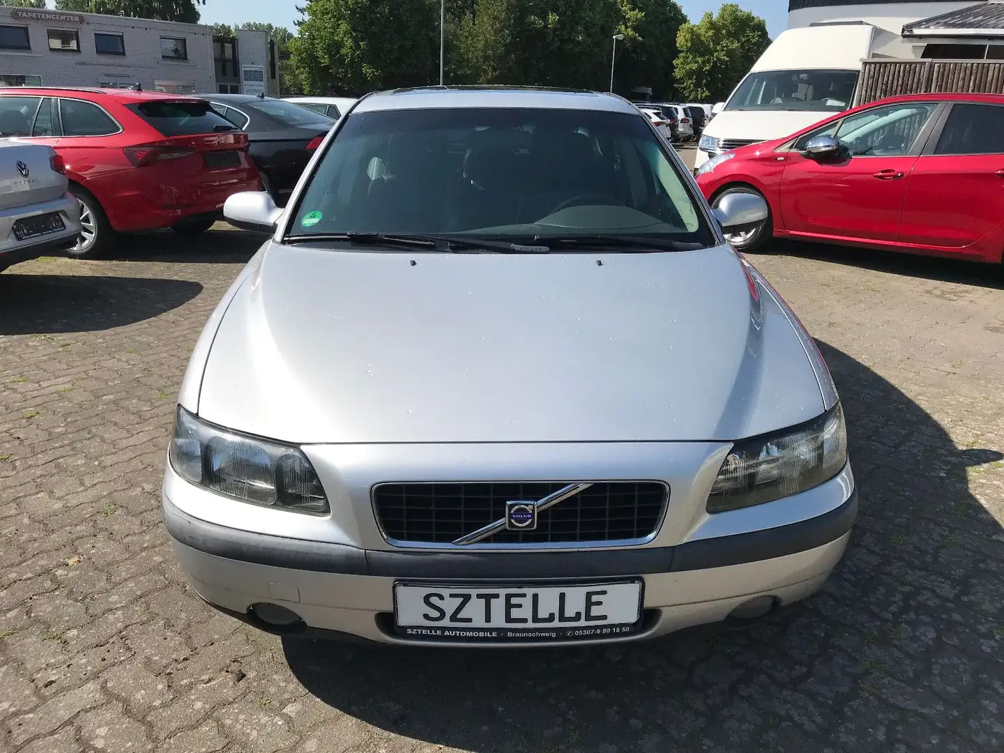 Volvo S60 2.0 T *LEDER*SHZ*PDC*SD*TÜV-NEU* Silber - 2