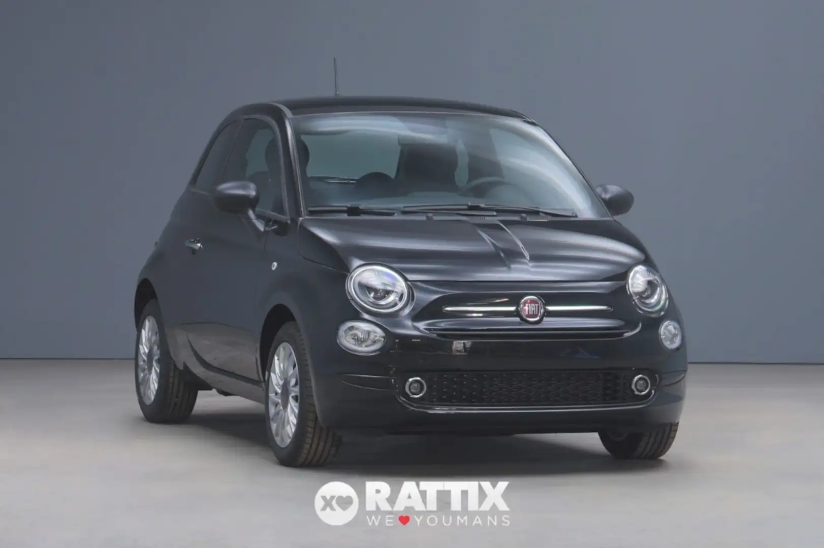 Fiat 500 1.0 Hybrid 70CV Negru - 1