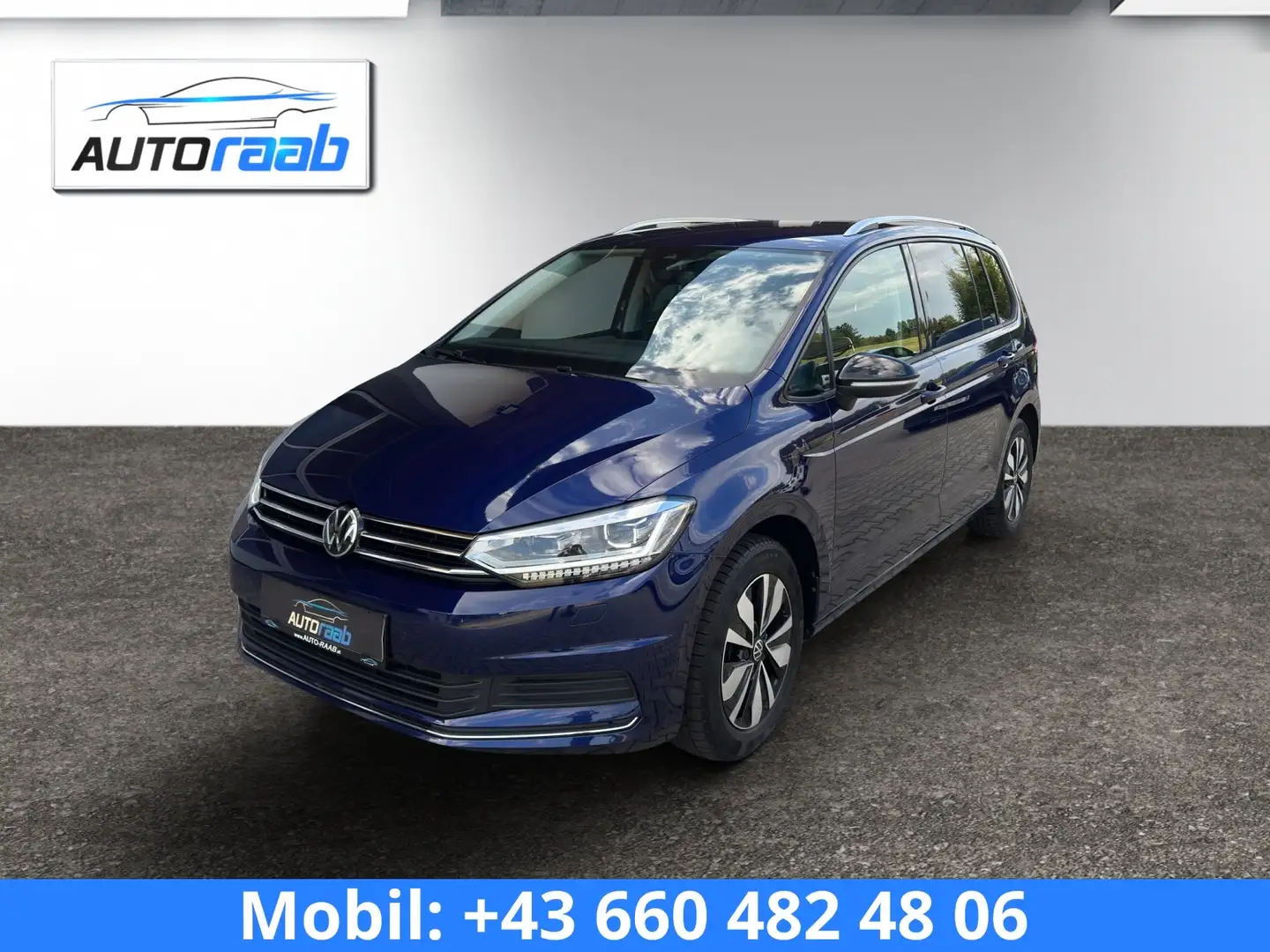 Volkswagen Touran Comfortline 2,0 TDI DSG *WSS-HZ*DIGITAL*APP*LED* Blau - 1