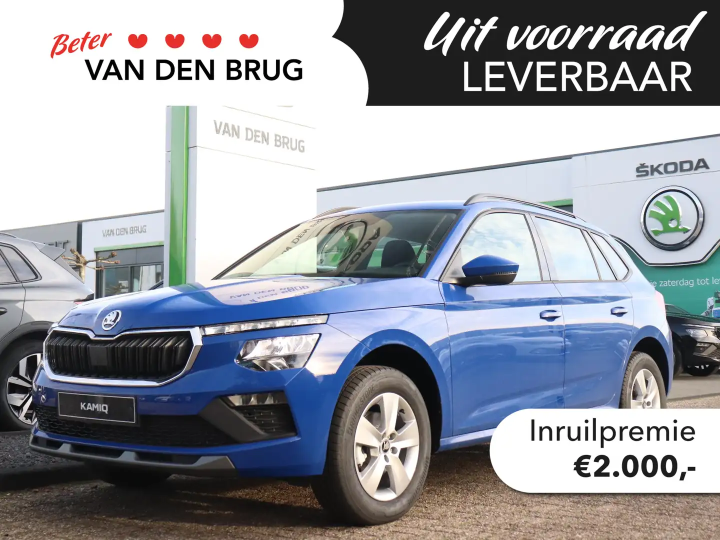 Skoda Kamiq 1.0 TSI Selection | Cruise control | Parkeersensor Blauw - 1