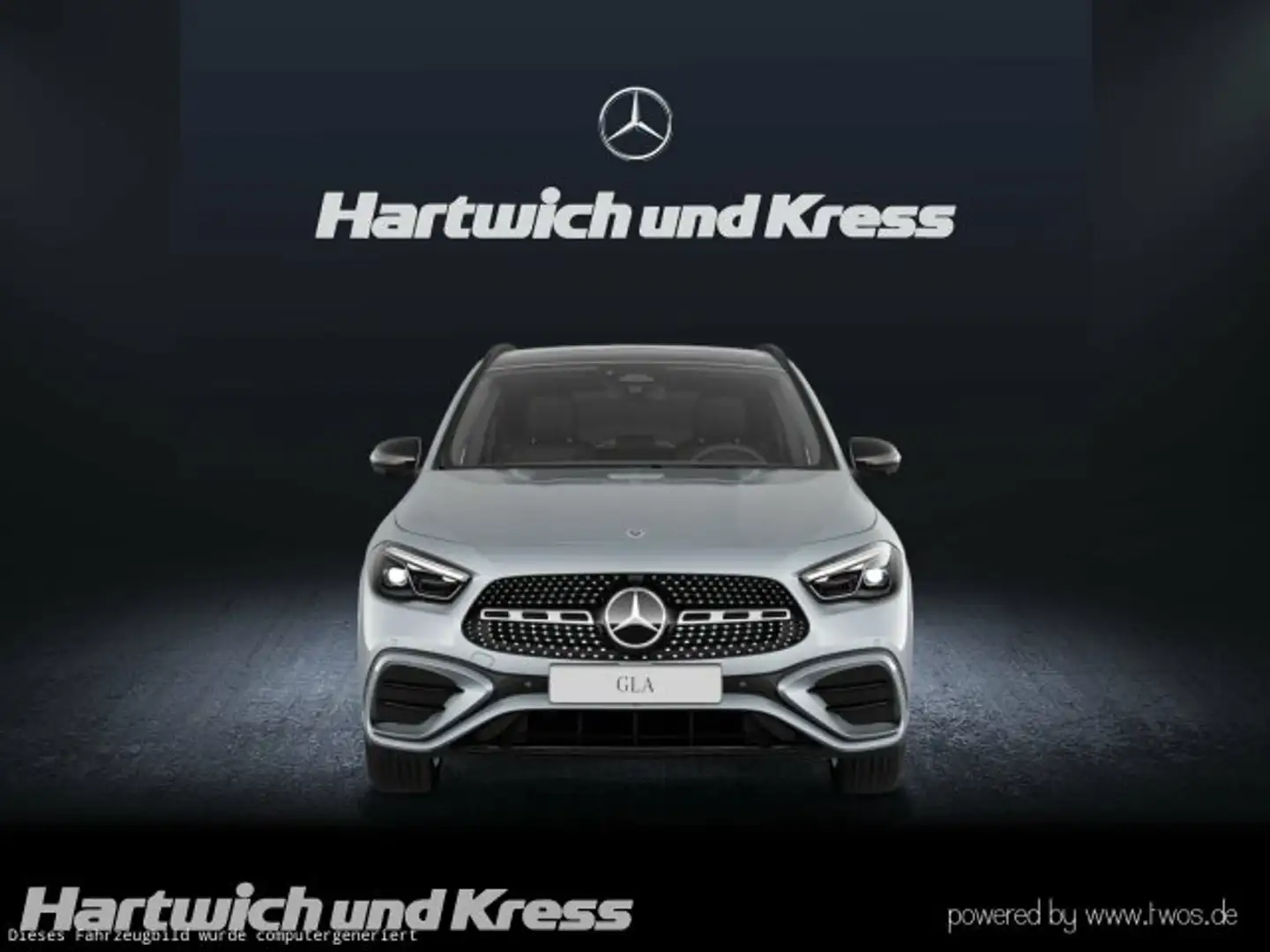Mercedes-Benz GLA 220 GLA 220 4Matic AMG Line+AHK+Pano+Standhz+Burmester+ Silber - 2