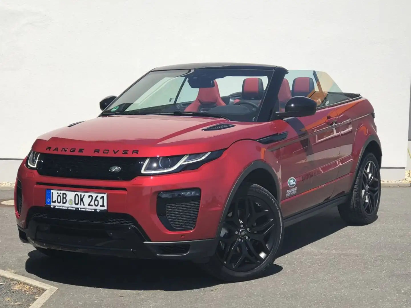 Land Rover Range Rover Evoque Cabrio Si4 HSE Dynamic Rouge - 2